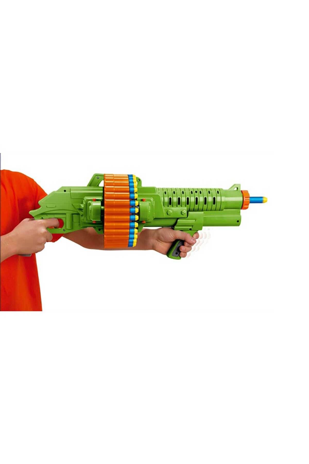 Sunman-Mlvx Air Warriors Sidewinder Sponge Bullet Shooting Gun with 30 Bullets Mlv Blsm 6