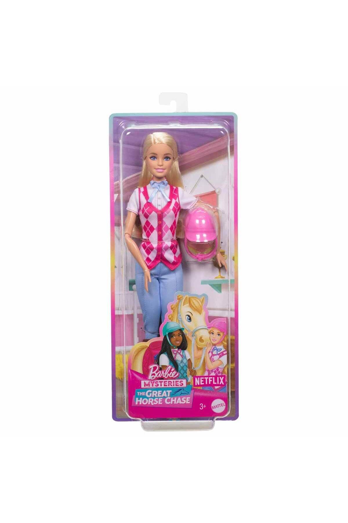 mattel Oyuncak Barbie Binici Bebek - Malibu HXJ38