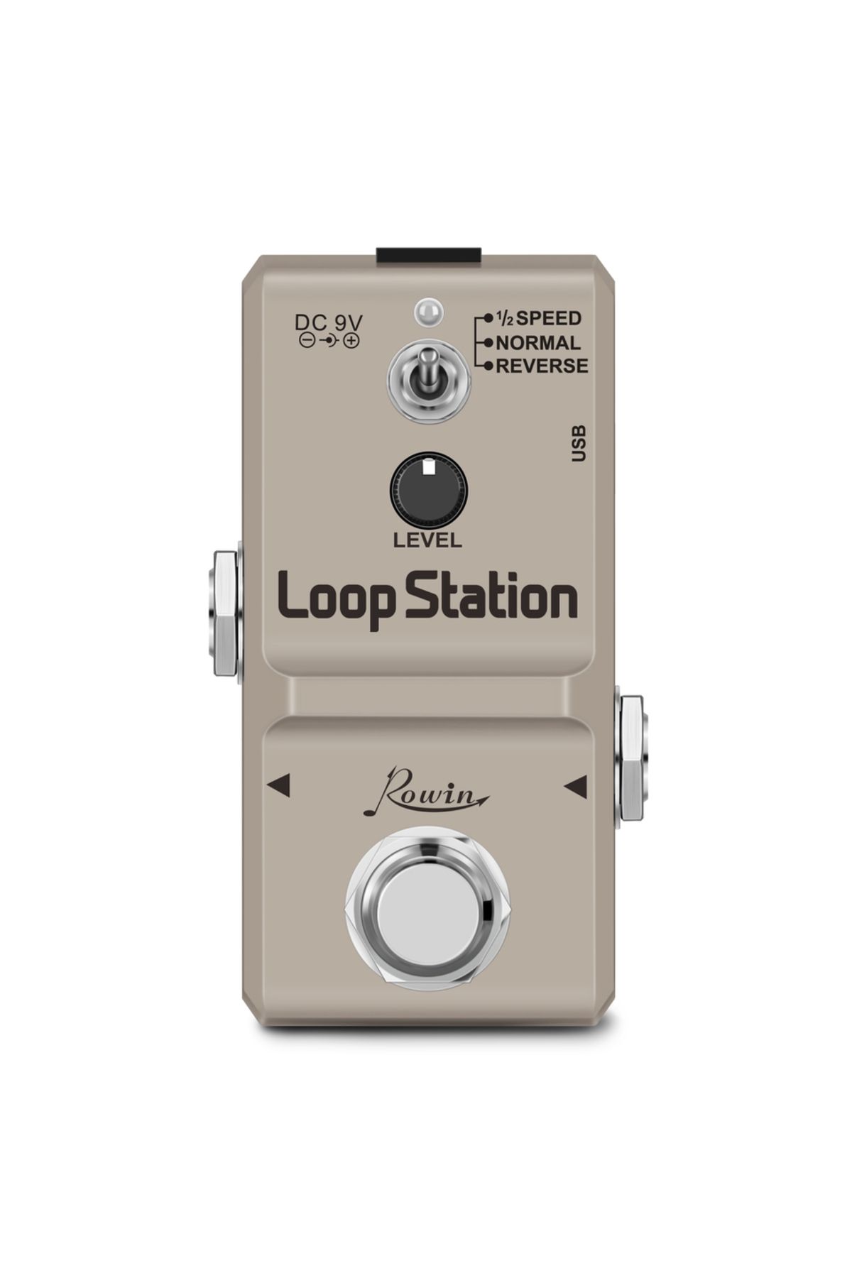Choice-Rowin LN-332S Loop Station 48K Looper Pedal Unlimited Overdubs 10 Minutes of Looping, 1/2 time, a... 1