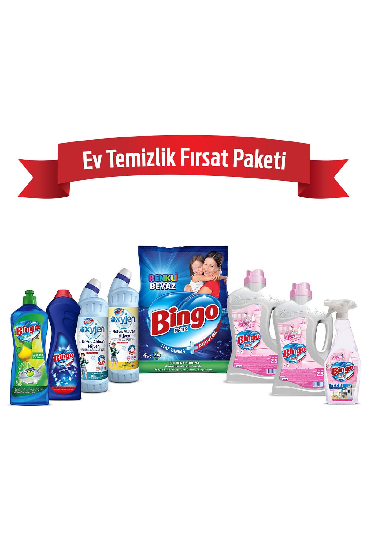 Ev Temizlik Fırsat Paketi