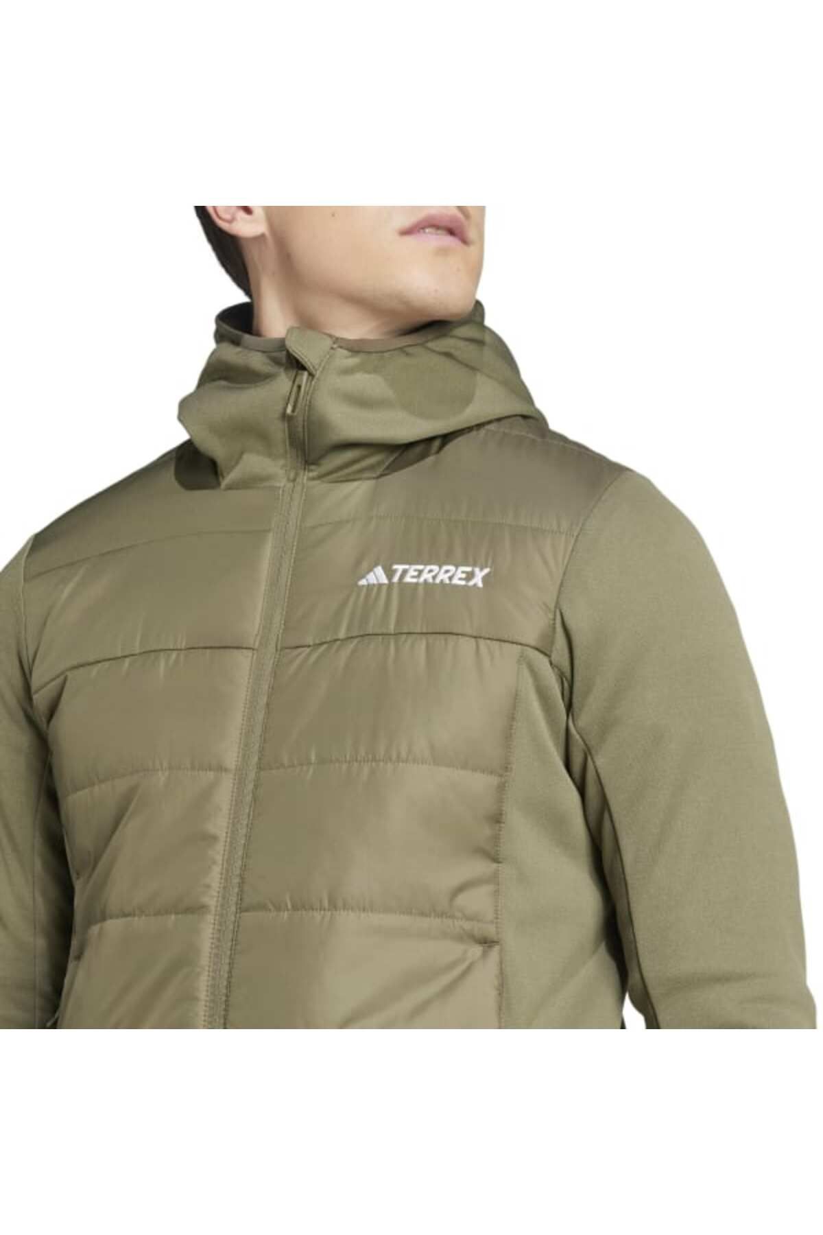 adidas-Terrex Multi Hybrid Insulated Hooded Coat 5