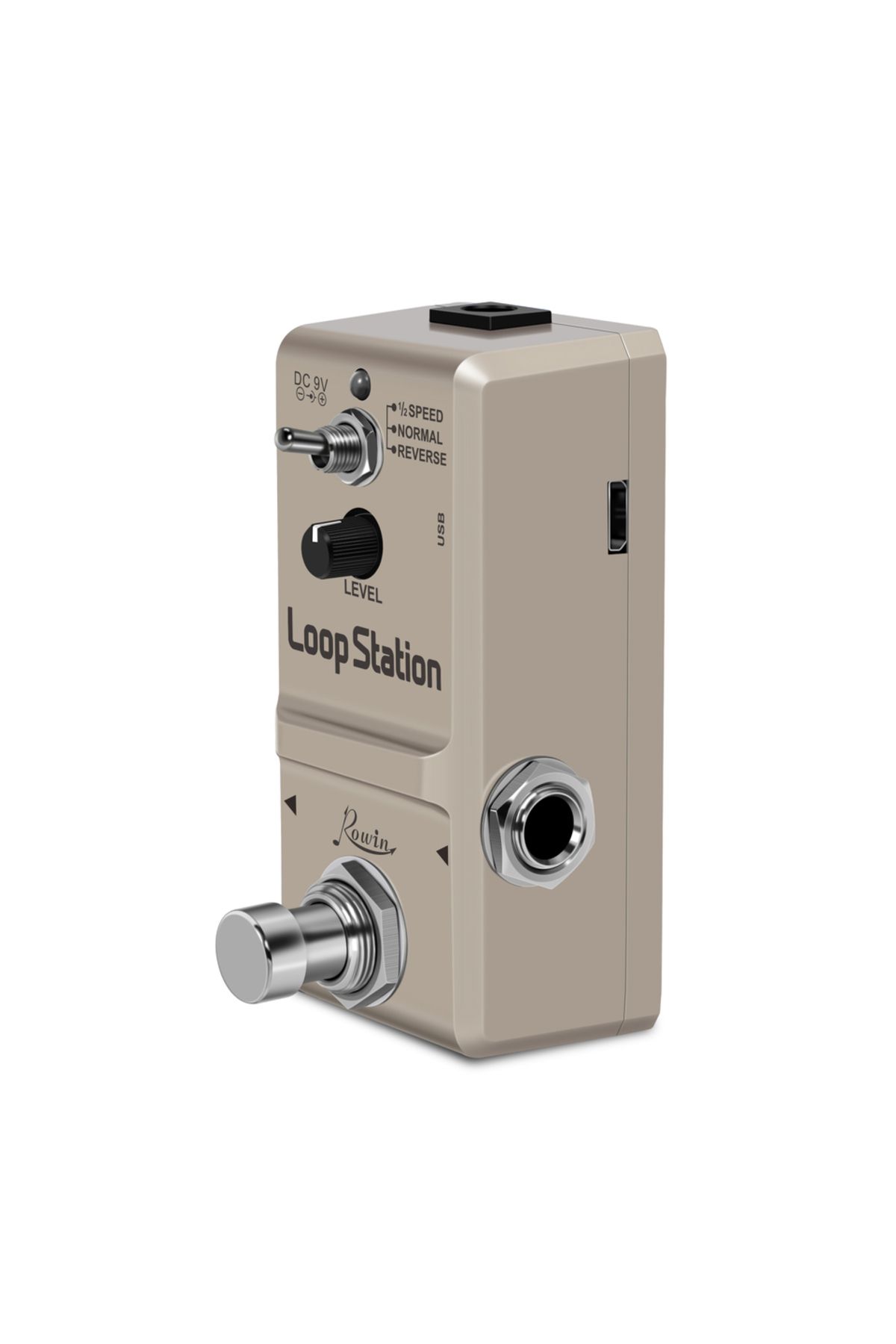 Choice-Rowin LN-332S Loop Station 48K Looper Pedal Unlimited Overdubs 10 Minutes of Looping, 1/2 time, a... 7