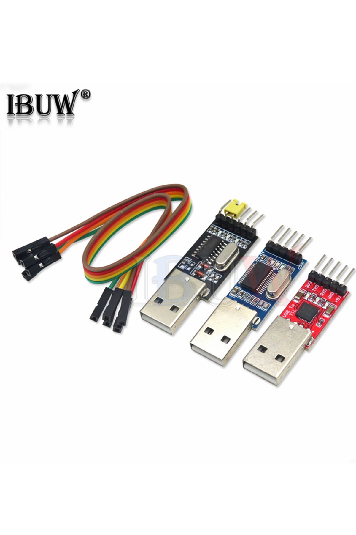 IBUW-PL2303HX CP2102 CH340G USB TO TTL PL2303 CP2102 5PIN USB to UART TTL Module For Arduino 8