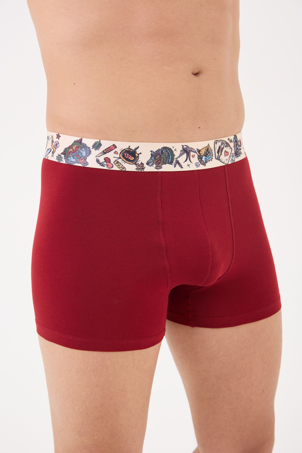 Saint Sail-Cotton Comfortable Printed Men's Boxers 3