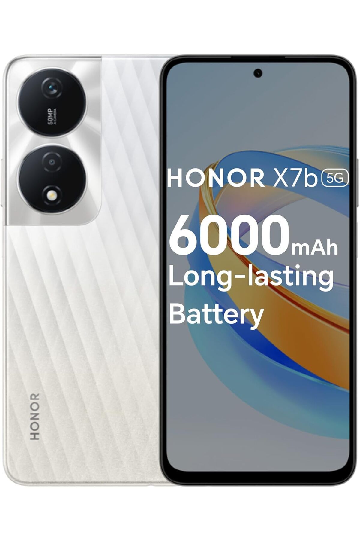 HONOR-X7b 5G (8+256) جيجا بايت CLK-NX2 Crystal Silver 1