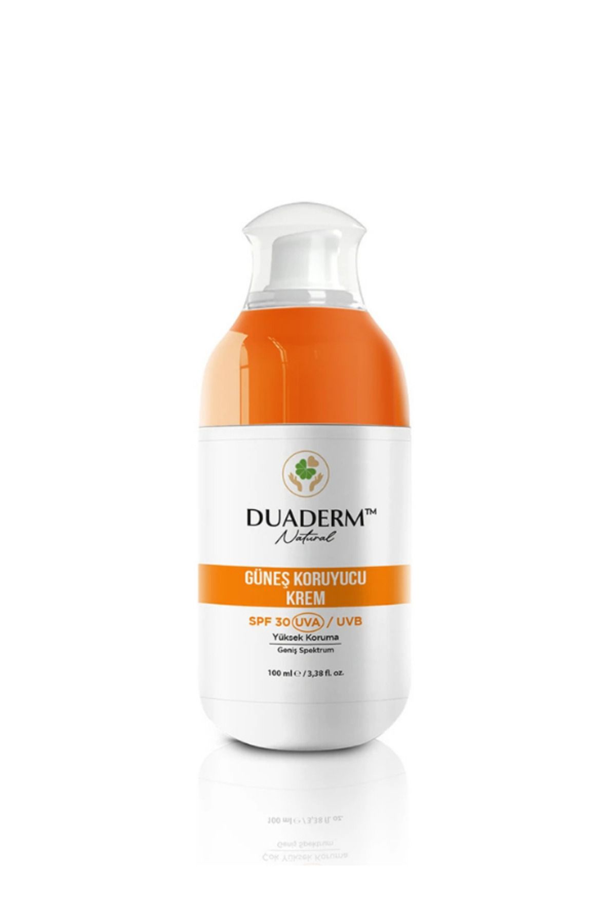 Duaderm Filtreli Yüz ve Vücut Güneş Kremi SPF30 100ml Doğal İçerikli Vegan Ürün - Cosmetologist