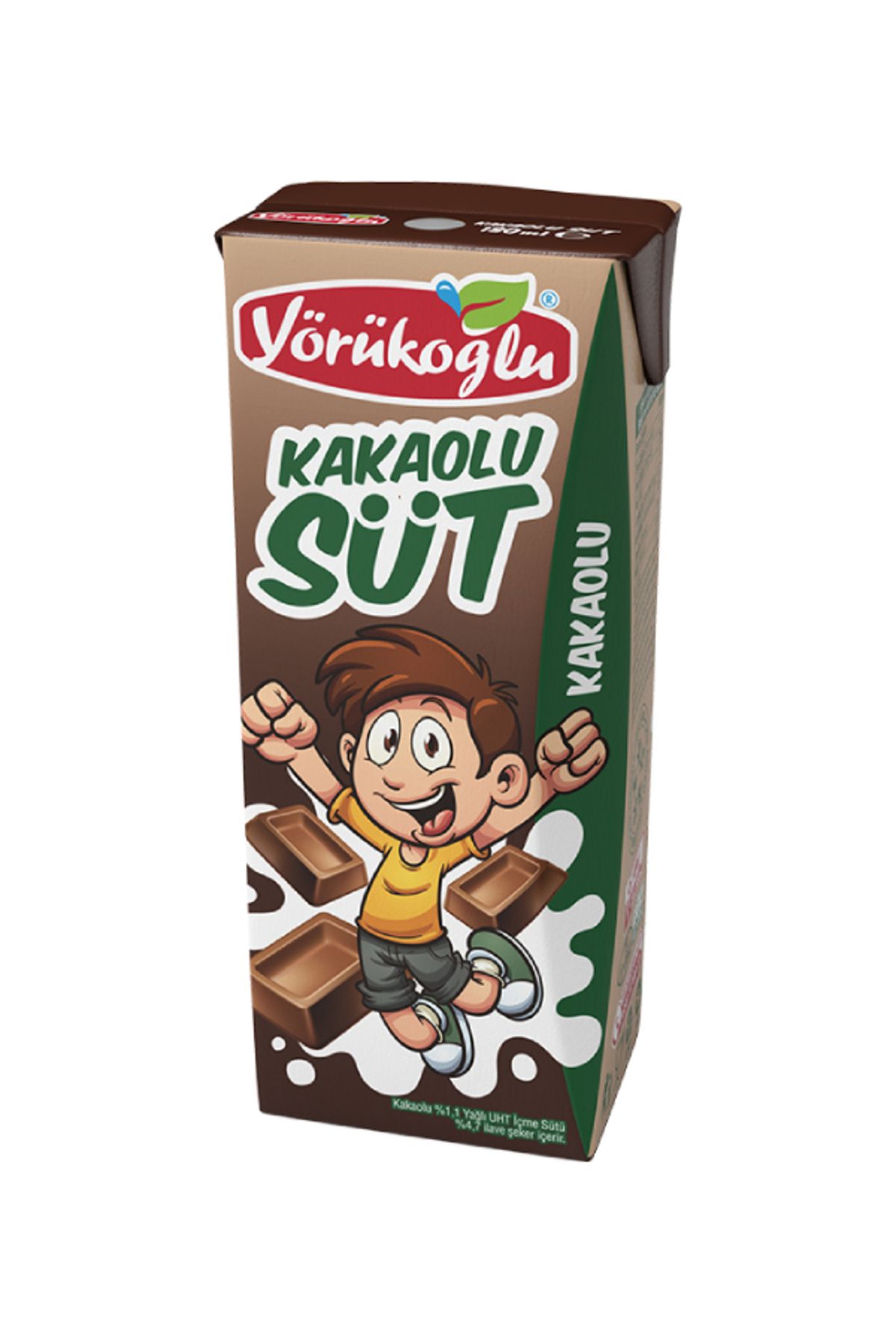 Yörükoğlu Kakaolu Süt 180 Ml X 27 Adet