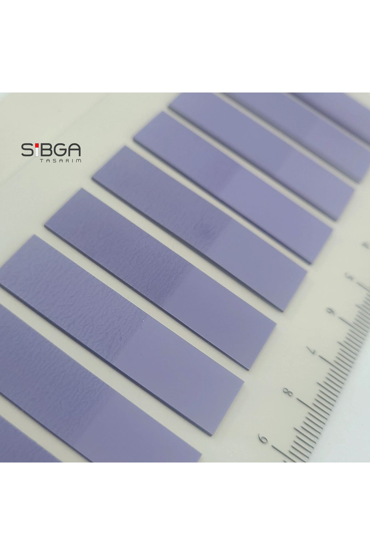 sibga tasarım-Purple Clear Color Post-It Note Paper - Bookmark Sticker 5