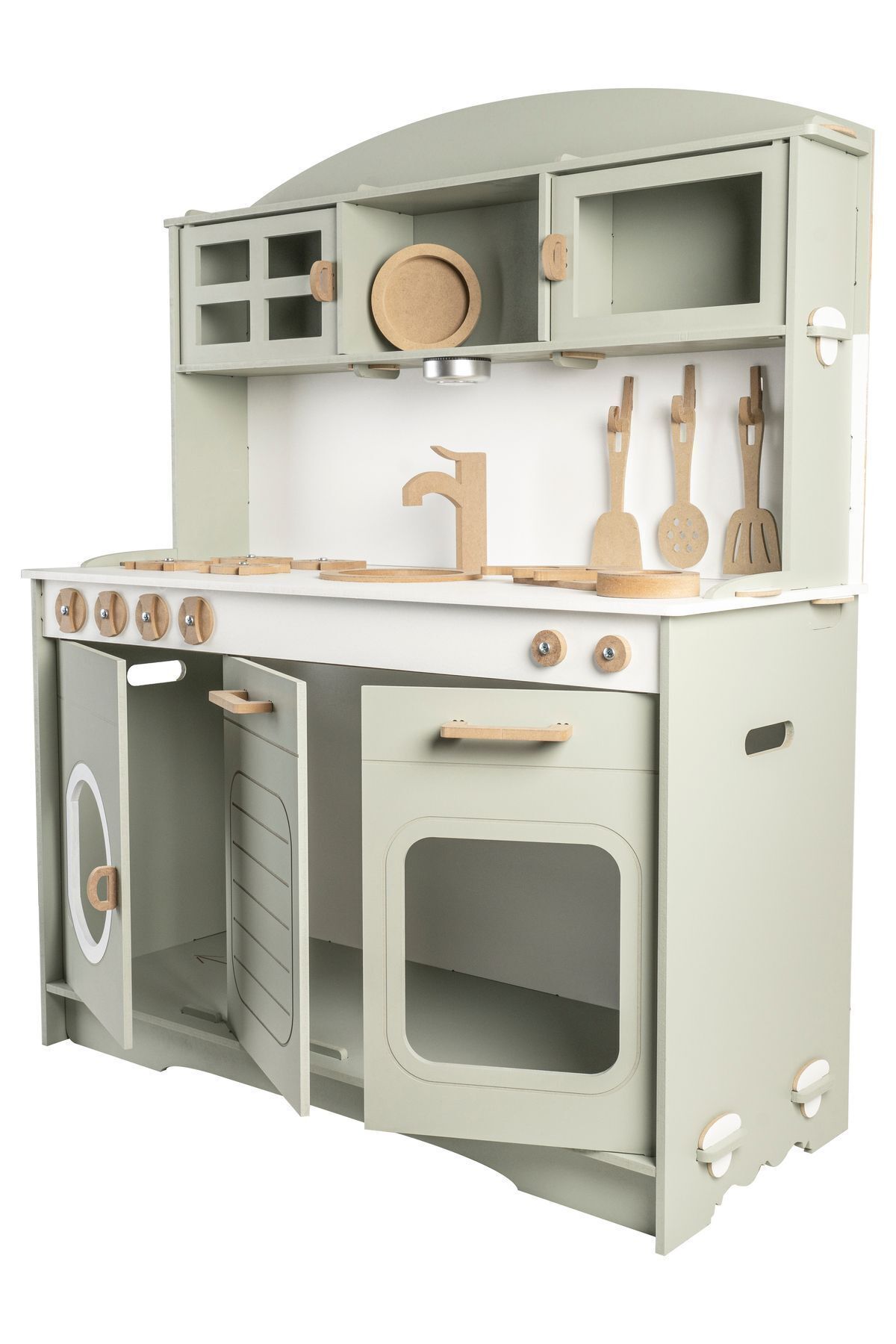 HOBBY HOUSE-Toy Kids Kitchen Set with Refrigerator Gift 3