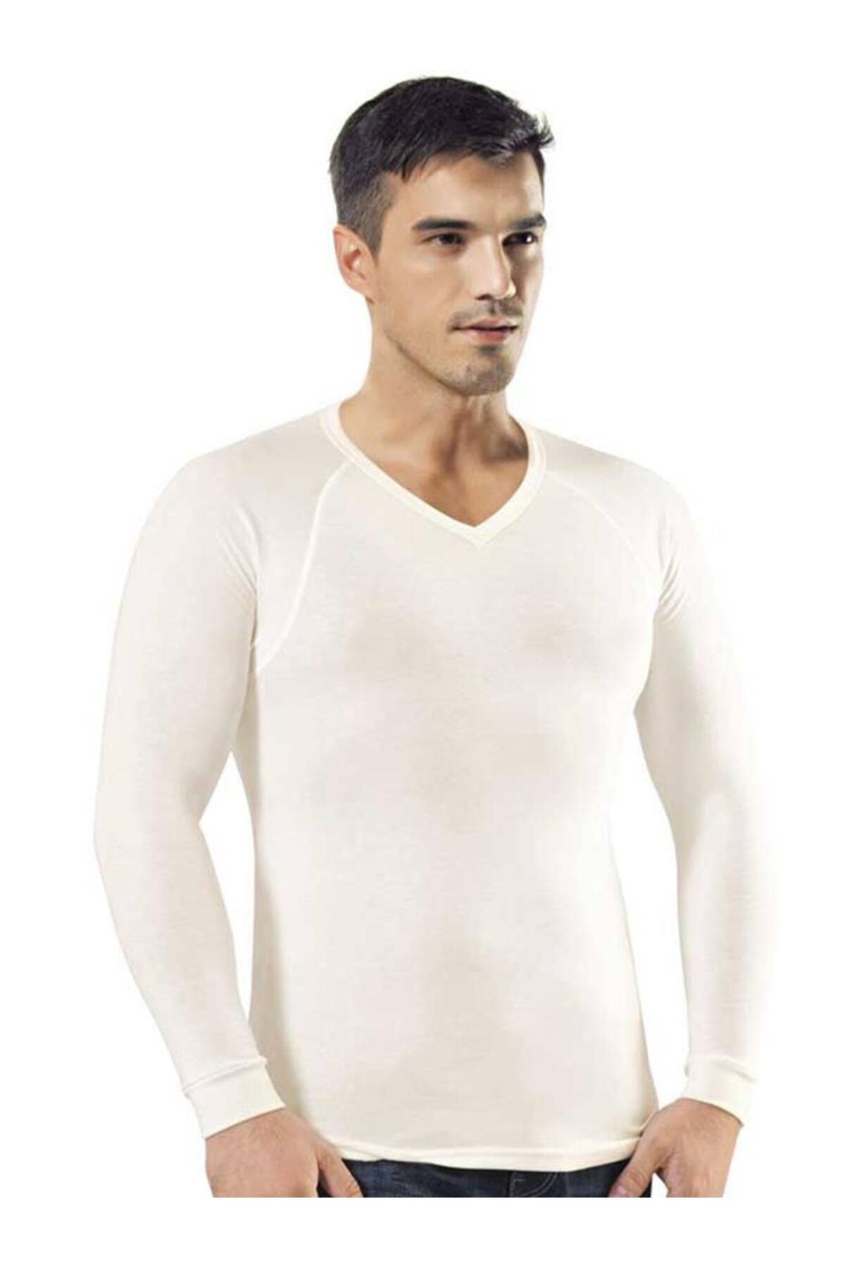 Namaldı-174 Men's V-Neck Thermal Long Sleeve Underwear 1