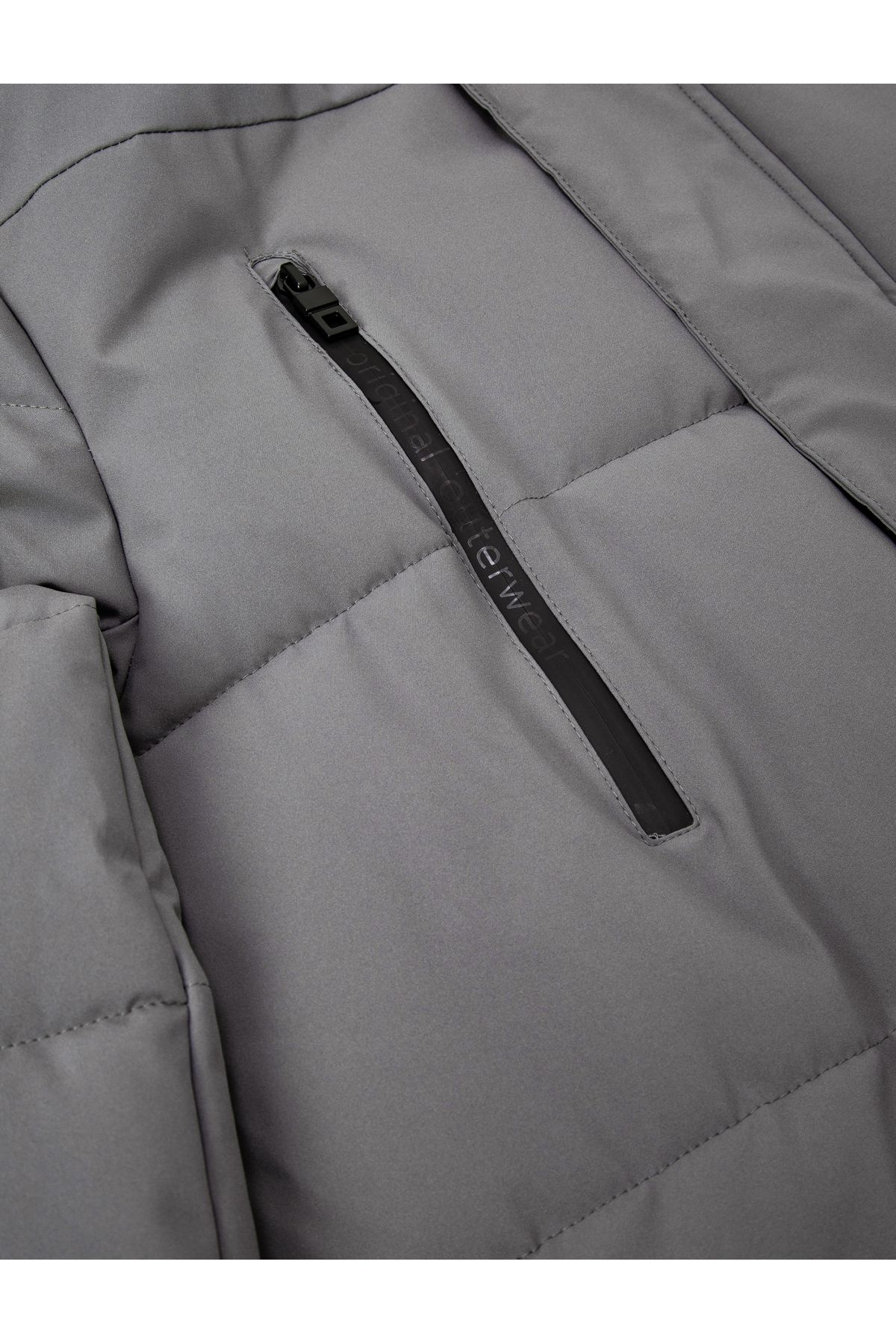 Koton-Hooded Puffer Jacket with Zipper and Pocket Detail and Snap Buttons 8
