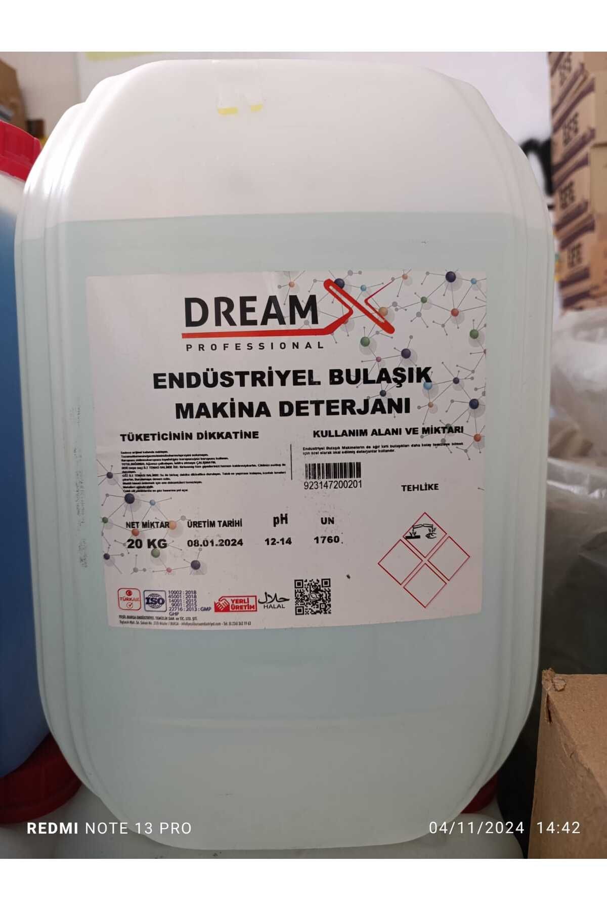 Dream Bulaşık Makinası Deterjanı 20 kg