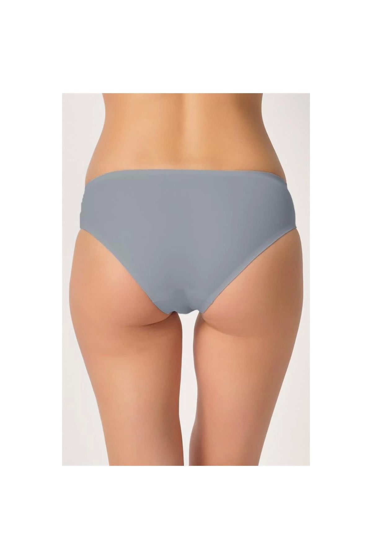 Narnuga-Modlive Gray Emay 2803 Gluing Laser Cut Panties 2