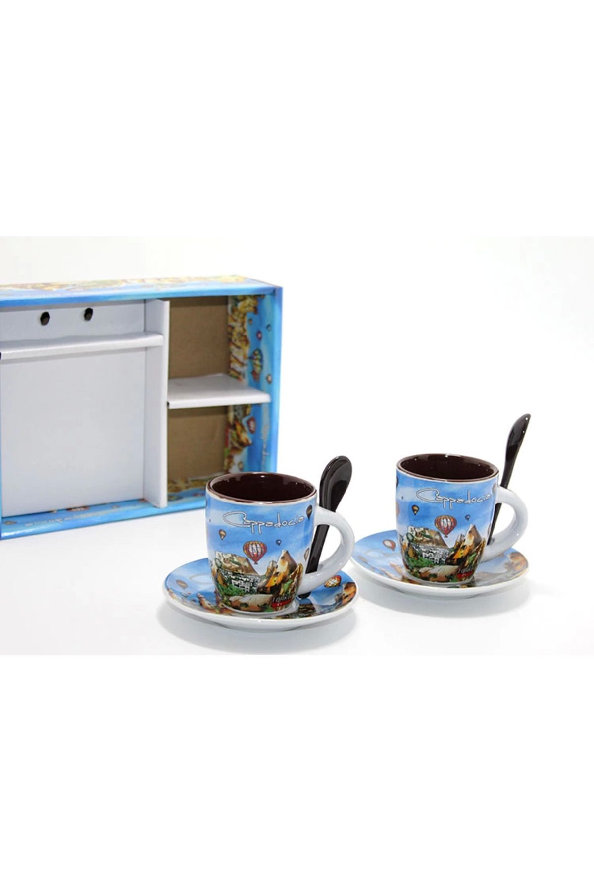 mrpurple Yöresel İkili Fincan Seti Alk1565 - PRP2483-6760