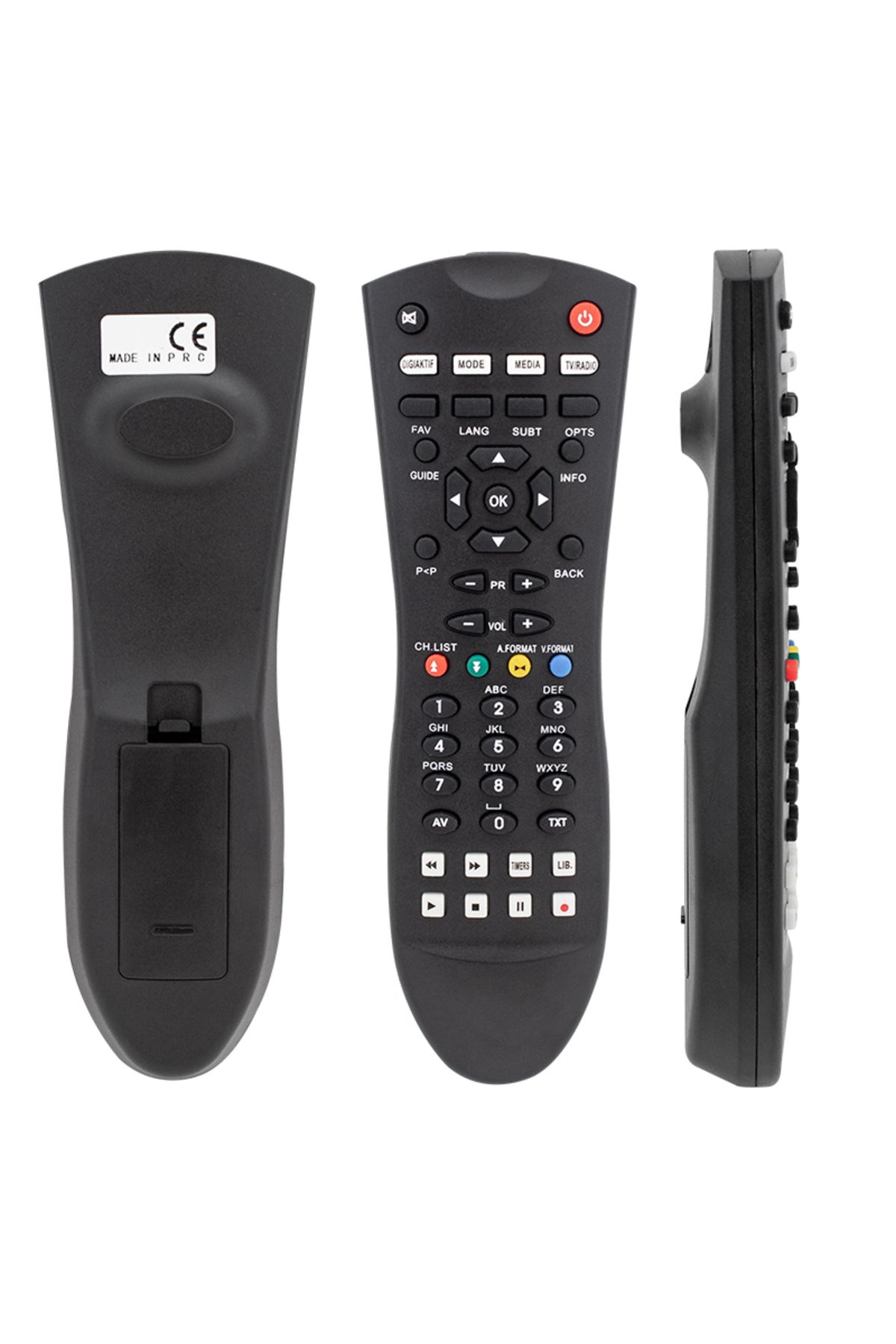 İsmiyle Al HERZ DIGITURK PLUS 8002 UYDU SİYAH OVAL KUMANDA (4767) - ISL3789-4869