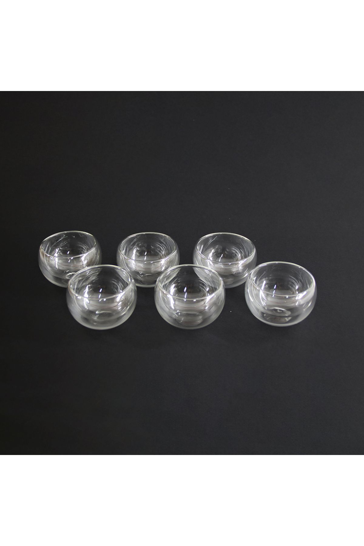 mycarmella 6 PARÇA CAM ÇİFT CİDARLI SOSLUK 50 ML (4767) - VHT1065-3085