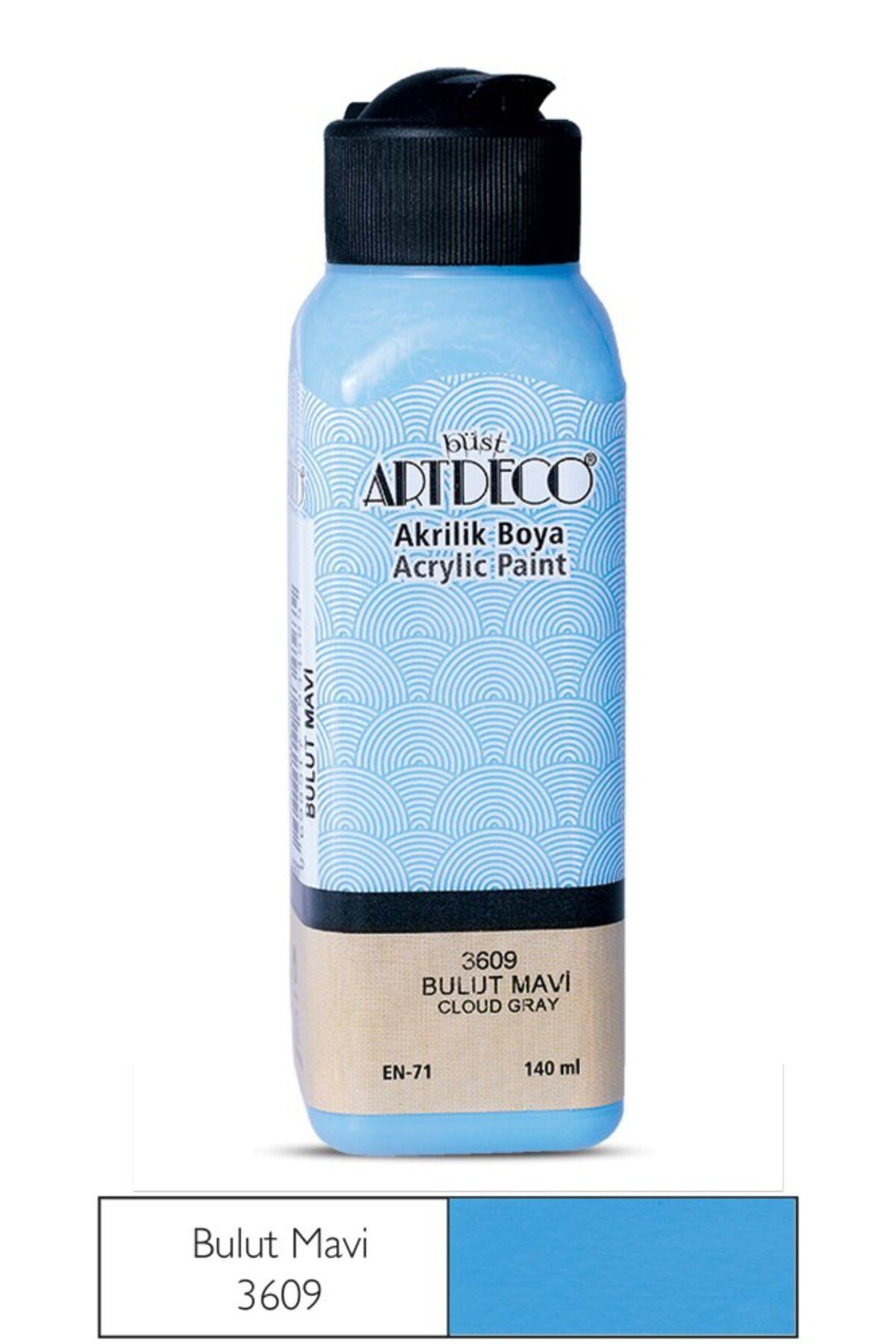 Artdeco Akrilik Boya Bulut Mavisi 140 ml 3609