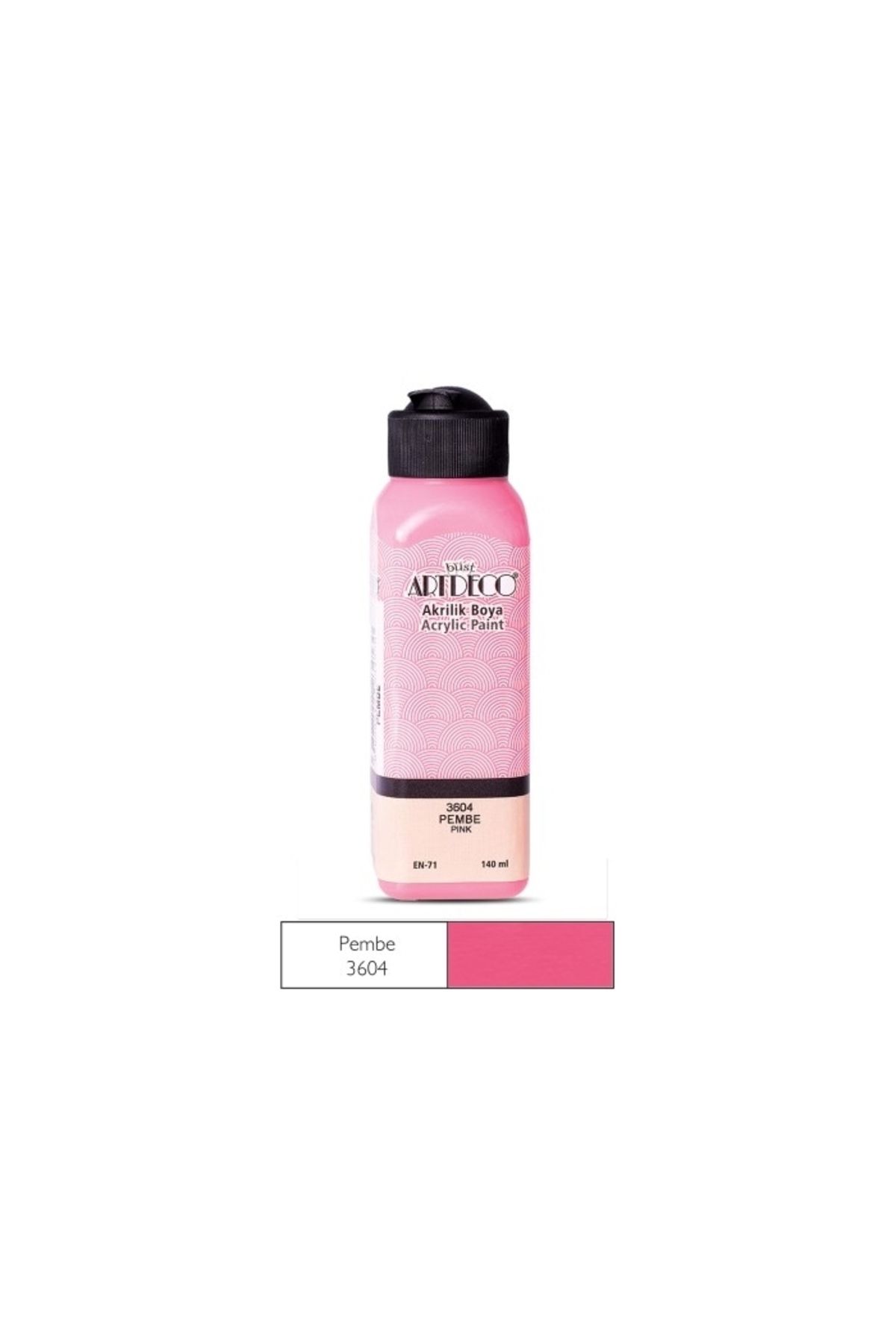 Artdeco Akrilik Boya Pembe 140 ml 3604