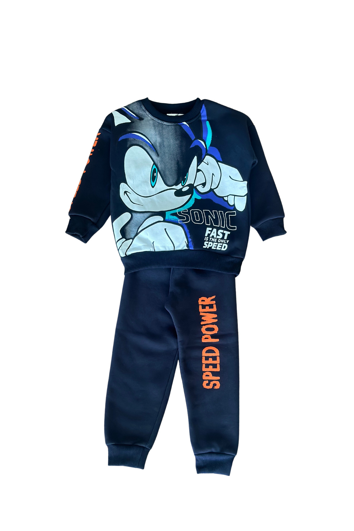 Baby Sonic Eşofman Takımı 3 iplik Şardonlu fotoğrafı 2 (önizleme)