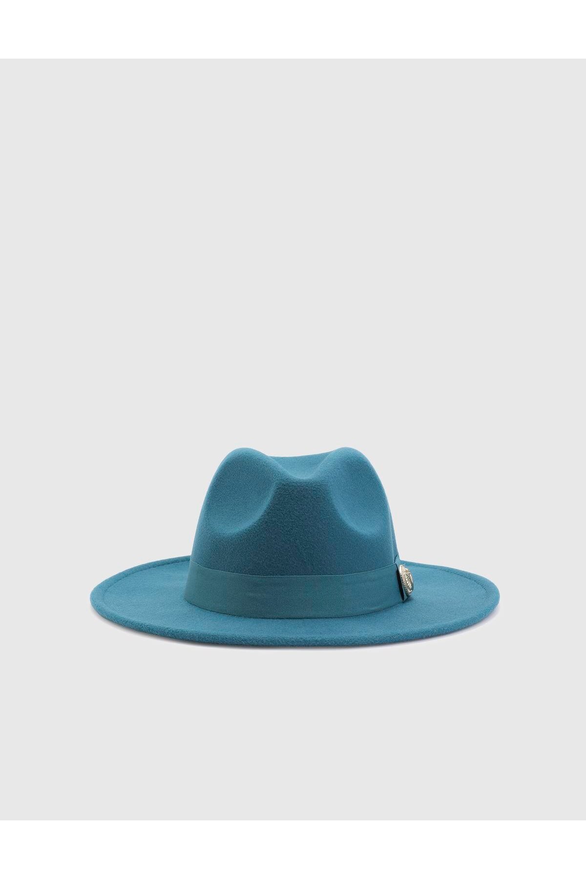 İLVİ-Turquoise Colored Minako Women's Cap 4