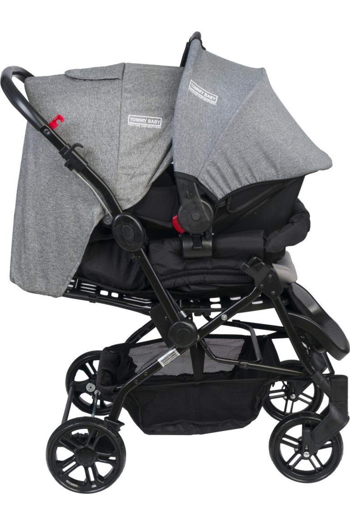 Tommybaby Elegant Travel Çift Yönlü Bebek Arabası Seyahat Sistem Puset fotoğrafı 2 (önizleme)