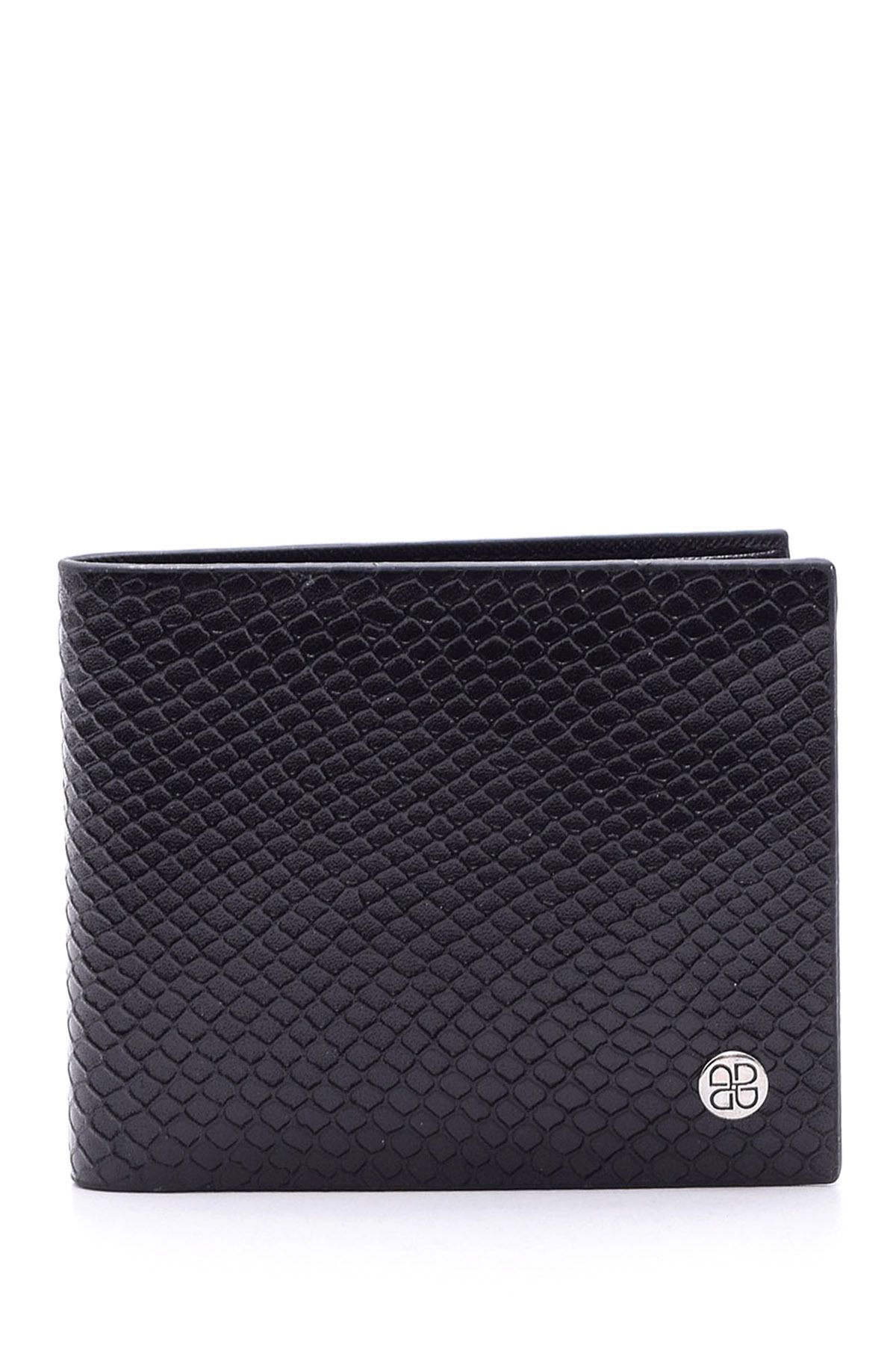 Derimod-Black Leather Men's Wallet - 000a2d308326 1