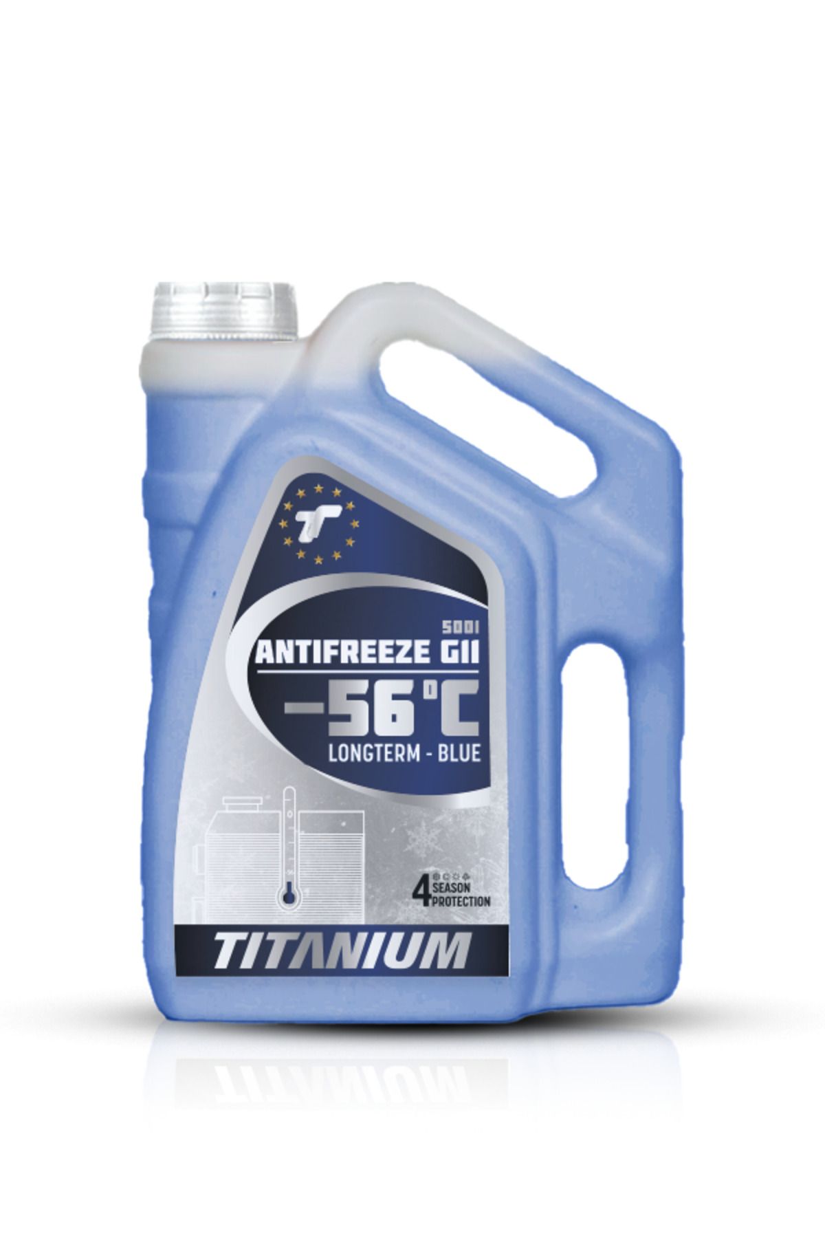 Titanium TT5001-3 TİTANİUM ANTİFREEZE G11 LONGTERM-BLUE -56C° 3L ANTİFRİZ