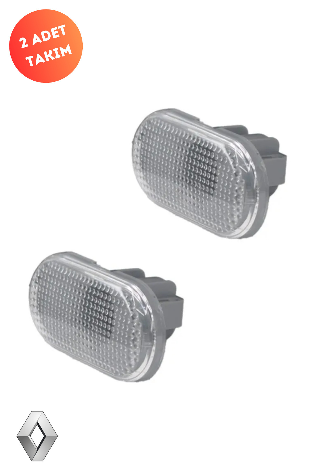 MEF Renault Clio 1-2, Kangoo, Megane 1, Master, Dacia Uyumlu Çamurluk Sinyali (2 Adet)