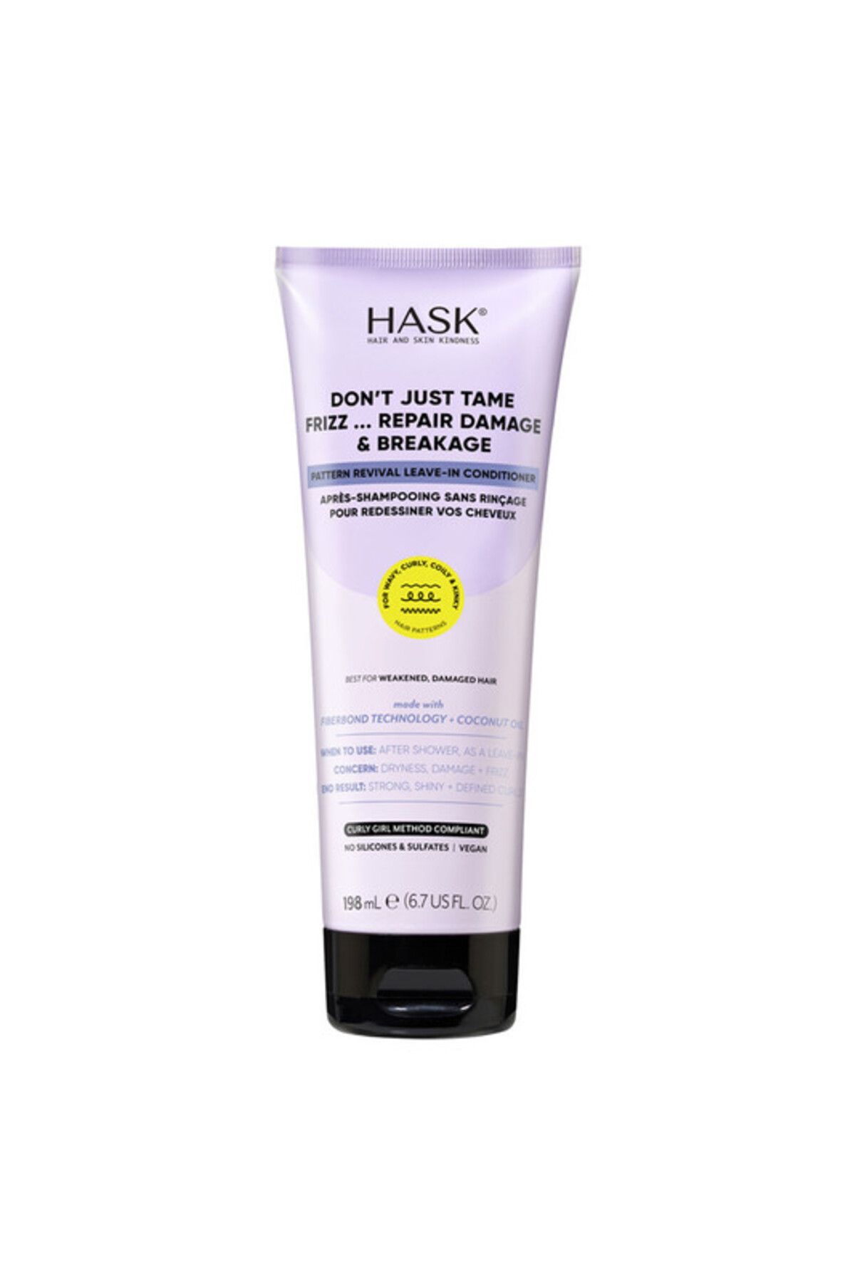 HASK-TEXTURE SOLUTIONS PATTERN REVIVAL LEAVE-IN CONDITIONER 198ML 1