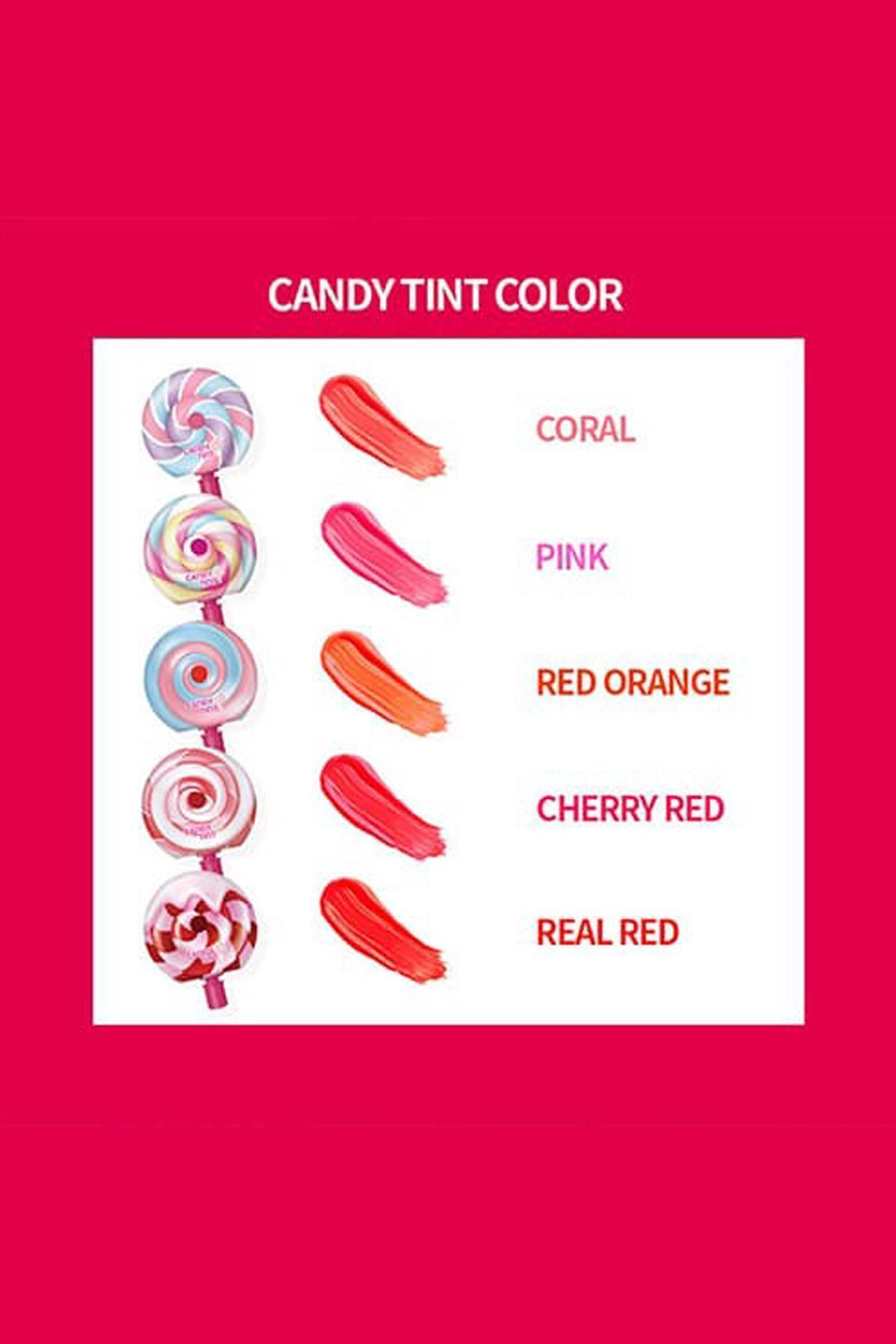 RİCOCELL Candy Tint Real Red-5