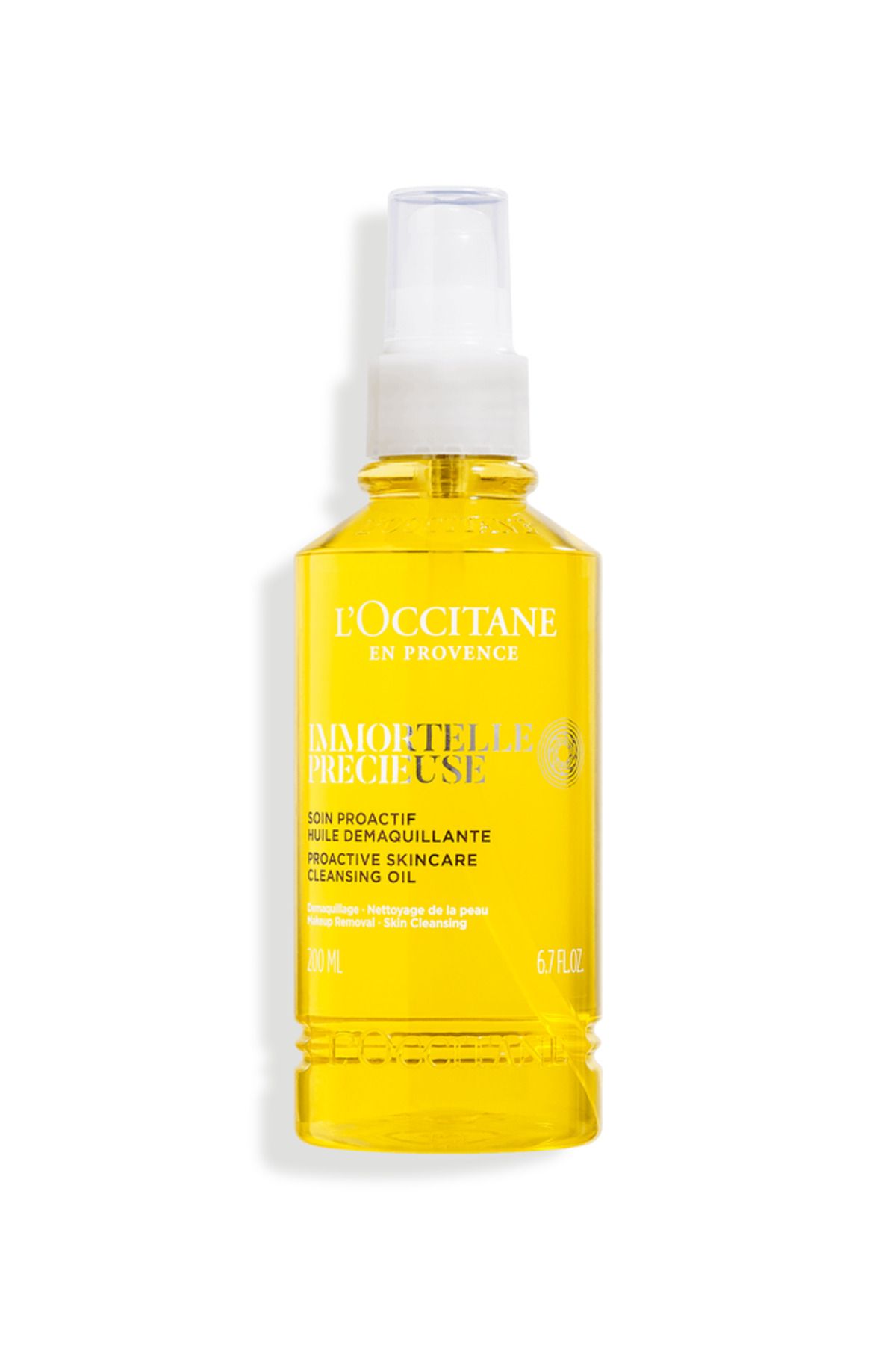 L'Occitane Immortelle Precious Make Up Remover Oil-E Vitaminli Gözenek Sıkılaştırıcı Makyaj Temizleme Yağı200ML