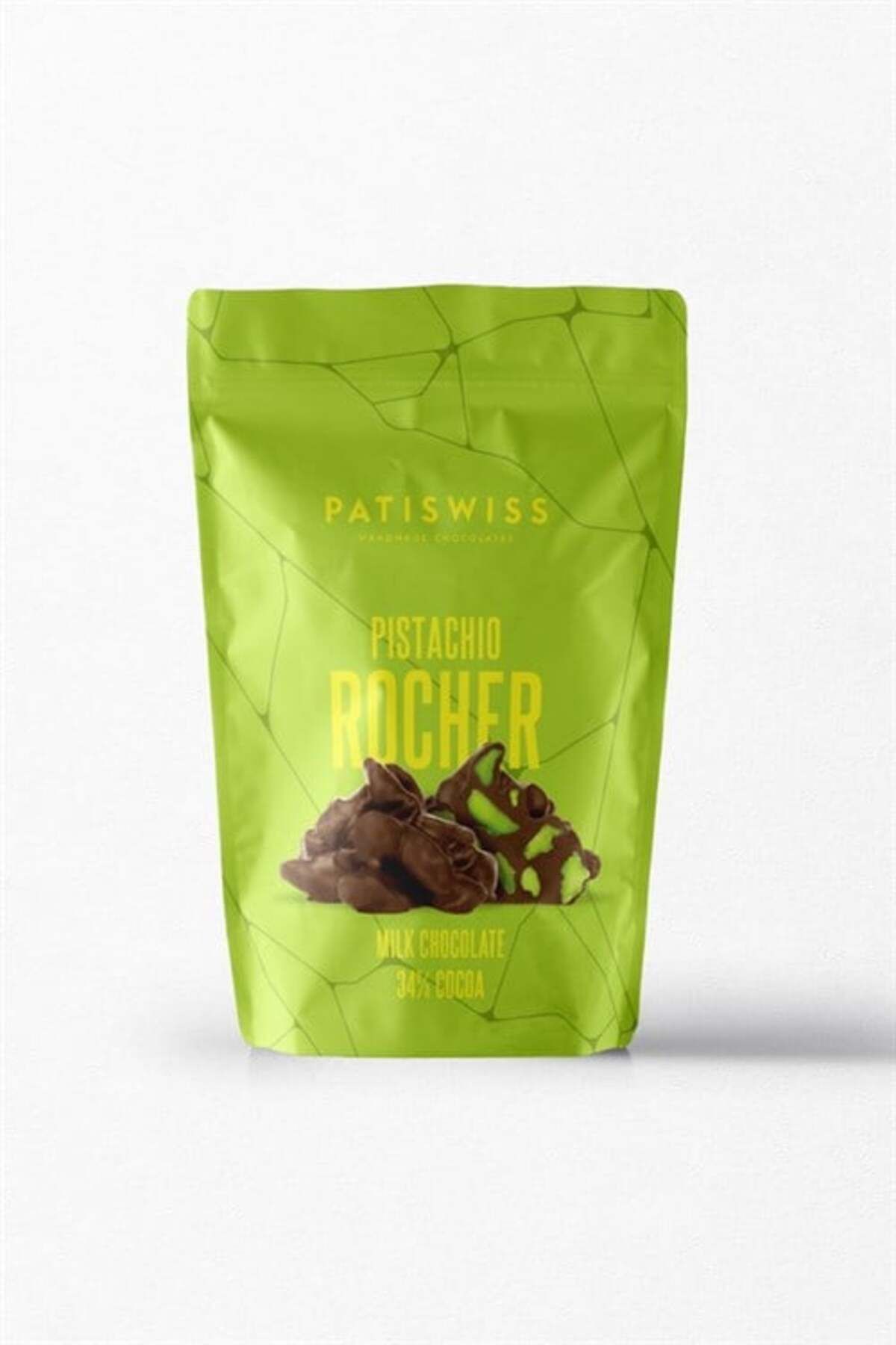 Patiswiss Rocher Sütlü Çikolatalı Antep Fıstıklı 80 G