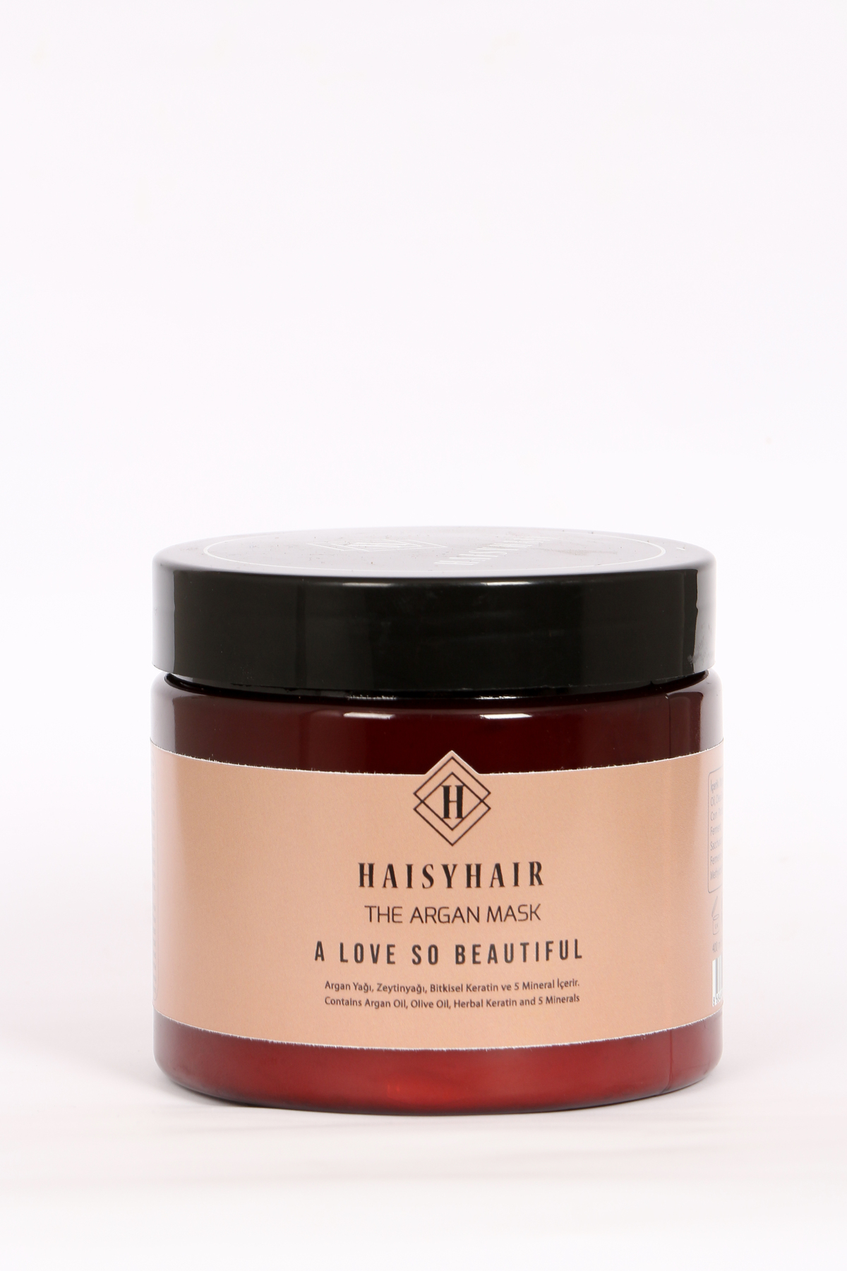 HAISYHAIR Argan Maskesi 400 Ml (Argan Özlü Nemlendirici Saç Bakım Maskesi) — argan saçmaskesi