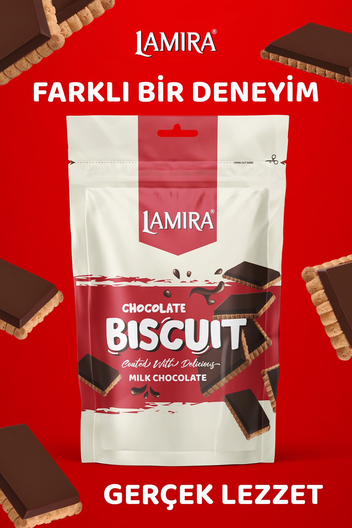 LAMİRA-80g Milk Chocolate Lamira Petibur Biscuits 4
