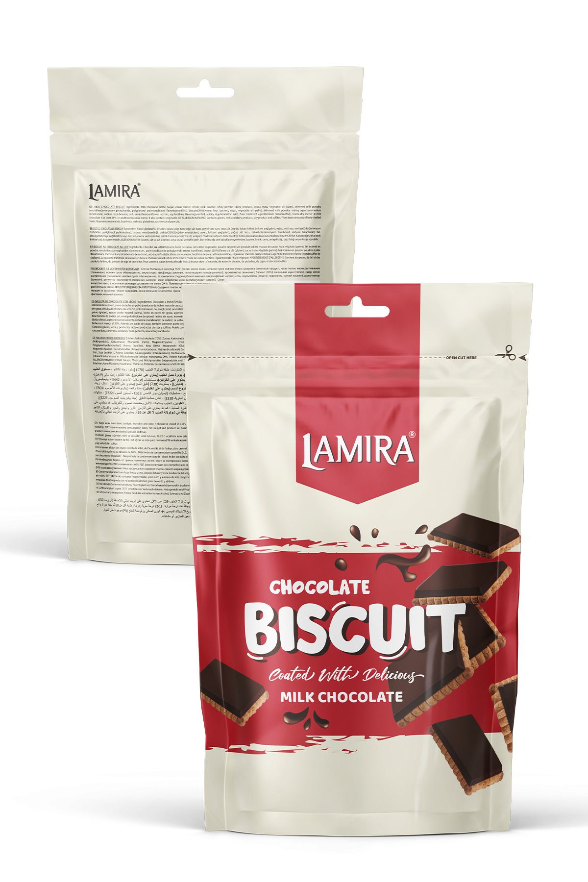LAMİRA-80g Milk Chocolate Lamira Petibur Biscuits 2