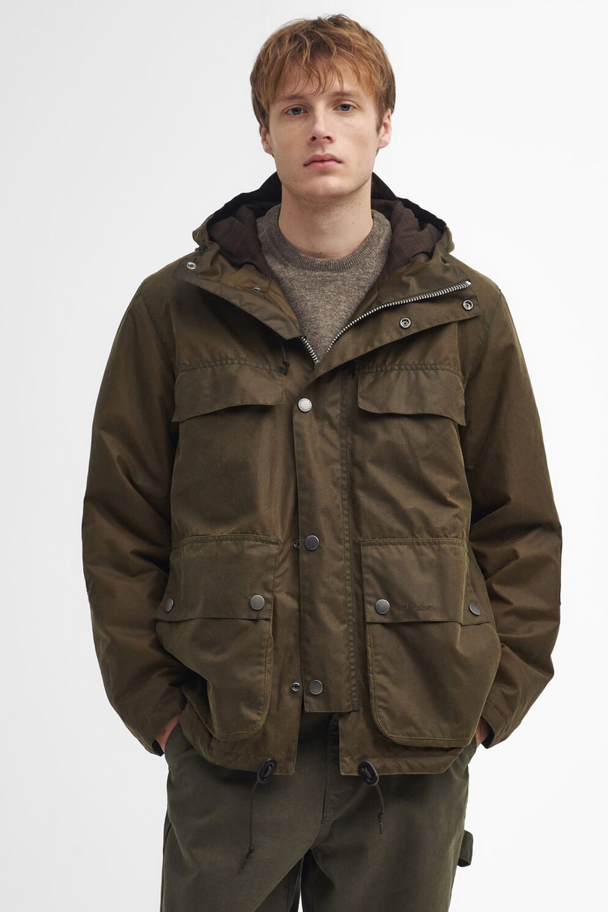 ژاکت روغن دورهمی Sn91 راش-کلاسیک مهندسی مجدد Barbour