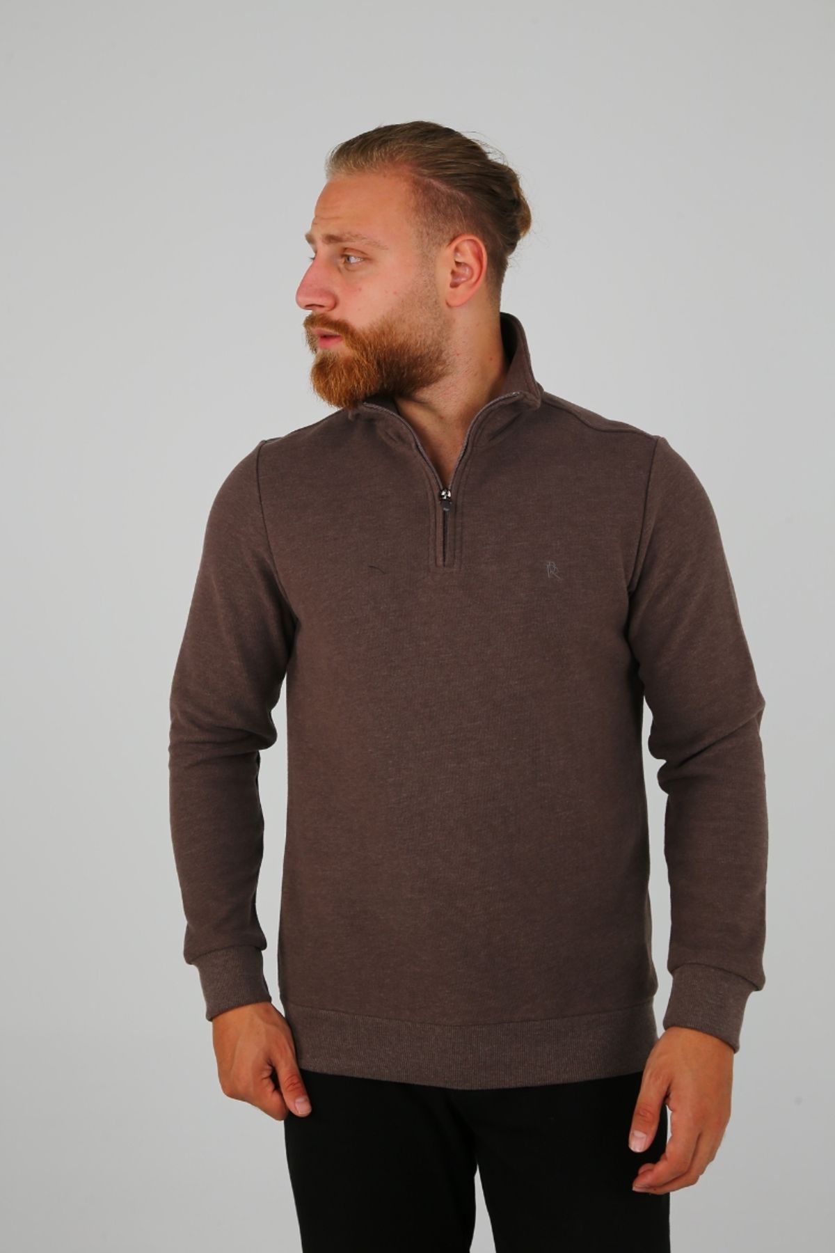 Brango-Sweater - Brown - Regular fit 1