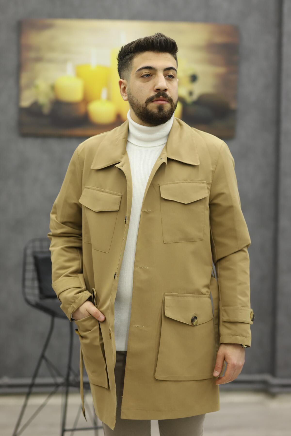 LOOK MAN 6131 Trençkot(camel)