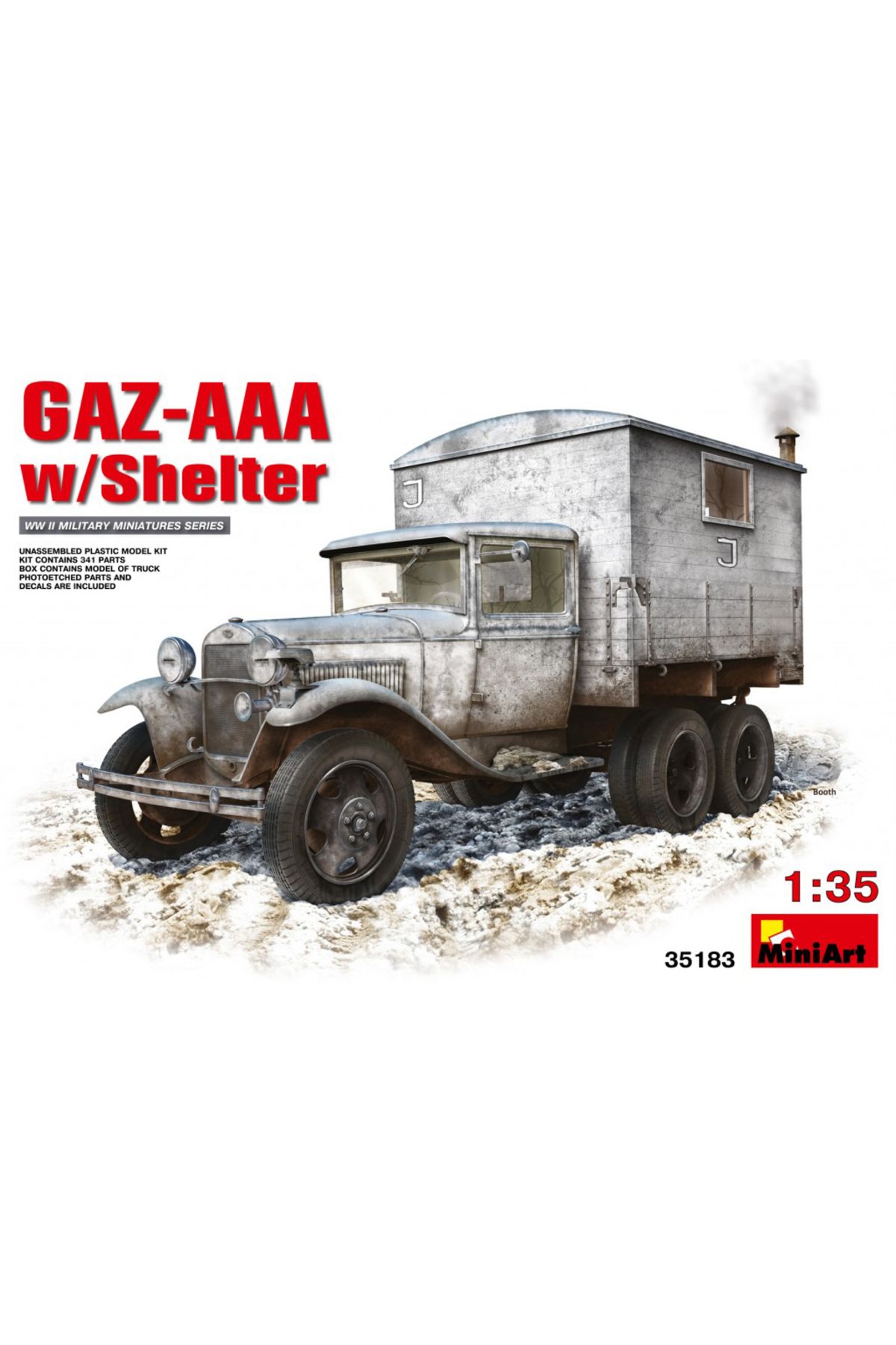 ماکت مردانه و زنانه GAS AAA با پناهگاه اورجینال MiniArt