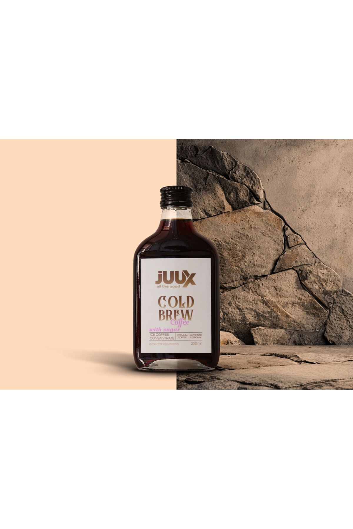 JUUX COLD BREW (ŞEKERLİ) 200 ML CAM ŞİŞE