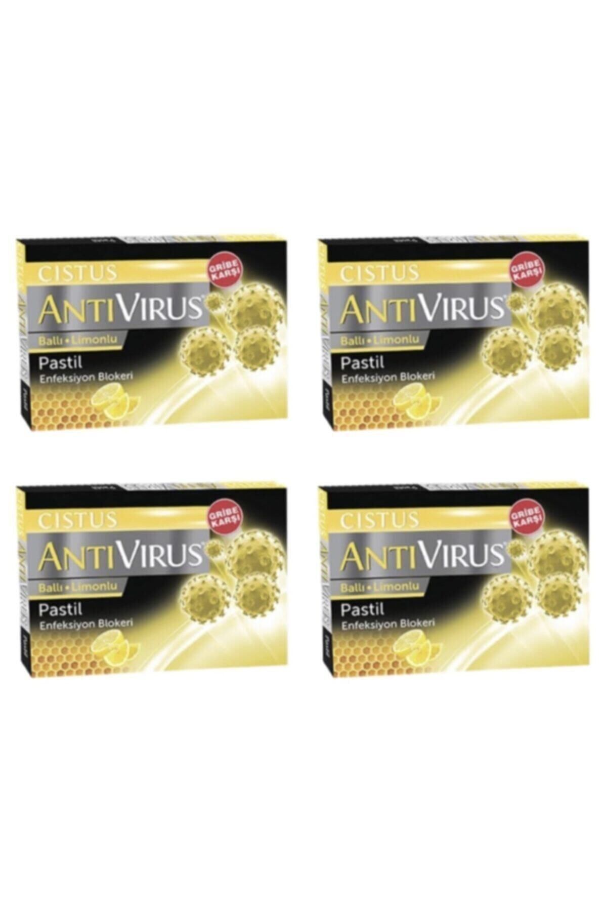 CISTUS Antivirus Pastil Ballı Limonlu 4 Adet