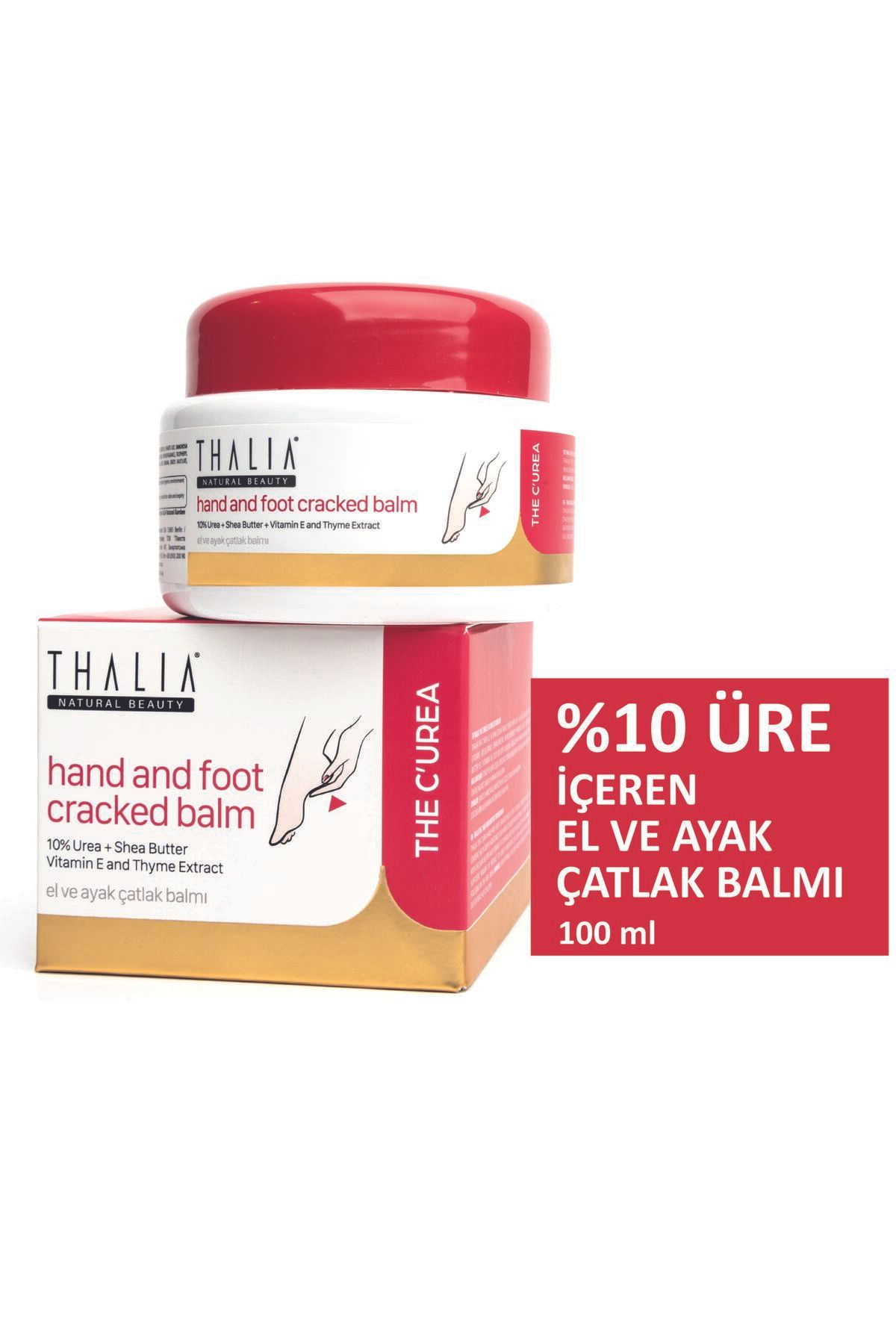 Thalia %10 Üre & Shea Butter İçerikli Onarıcı El & Ayak Çatlak Balmı 100ml