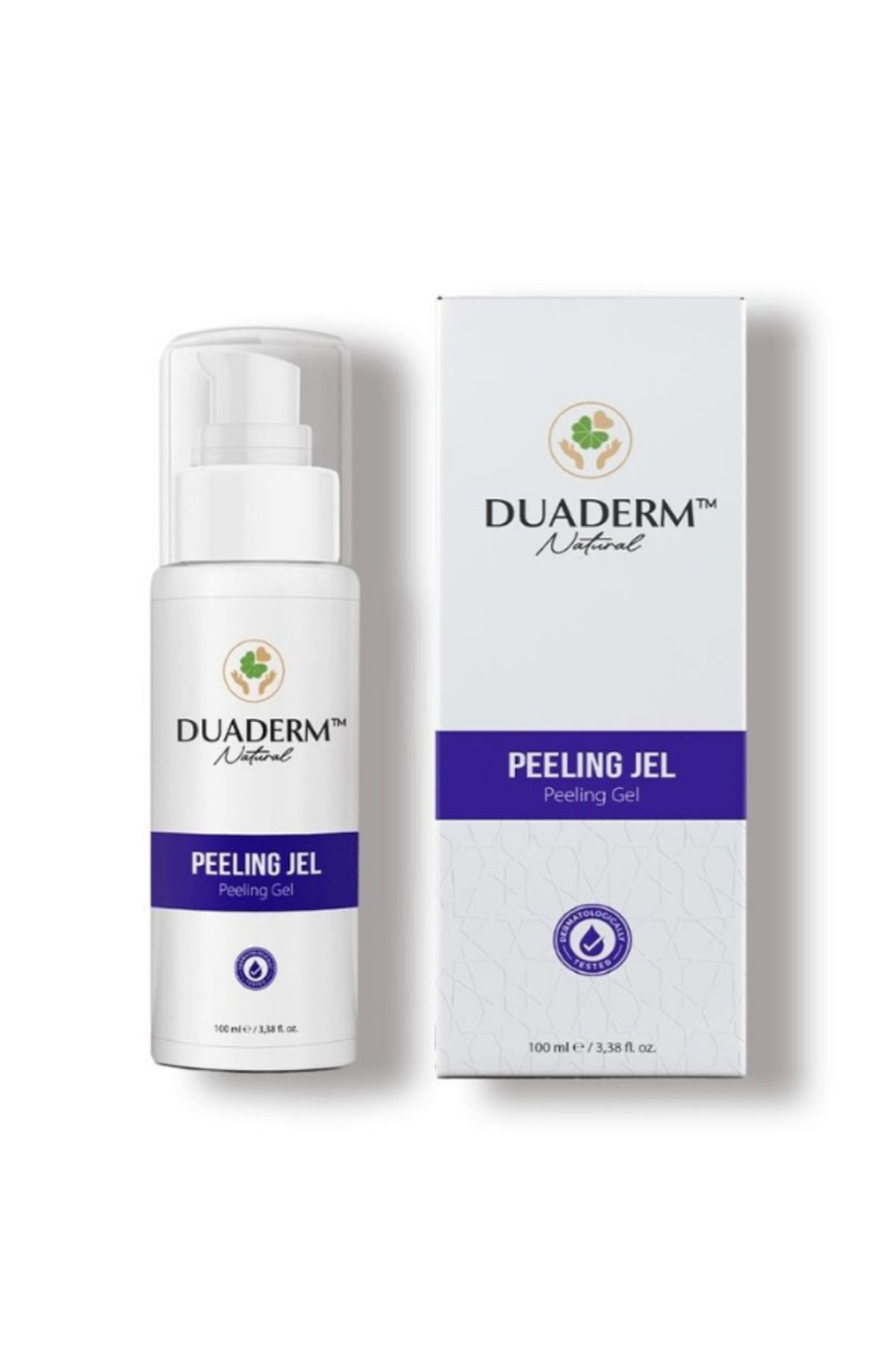 Duaderm Akne ve Siyah Nokta Karşıtı Çok Etkili Peeling Jel 100ml Vegan / Cosmetologist