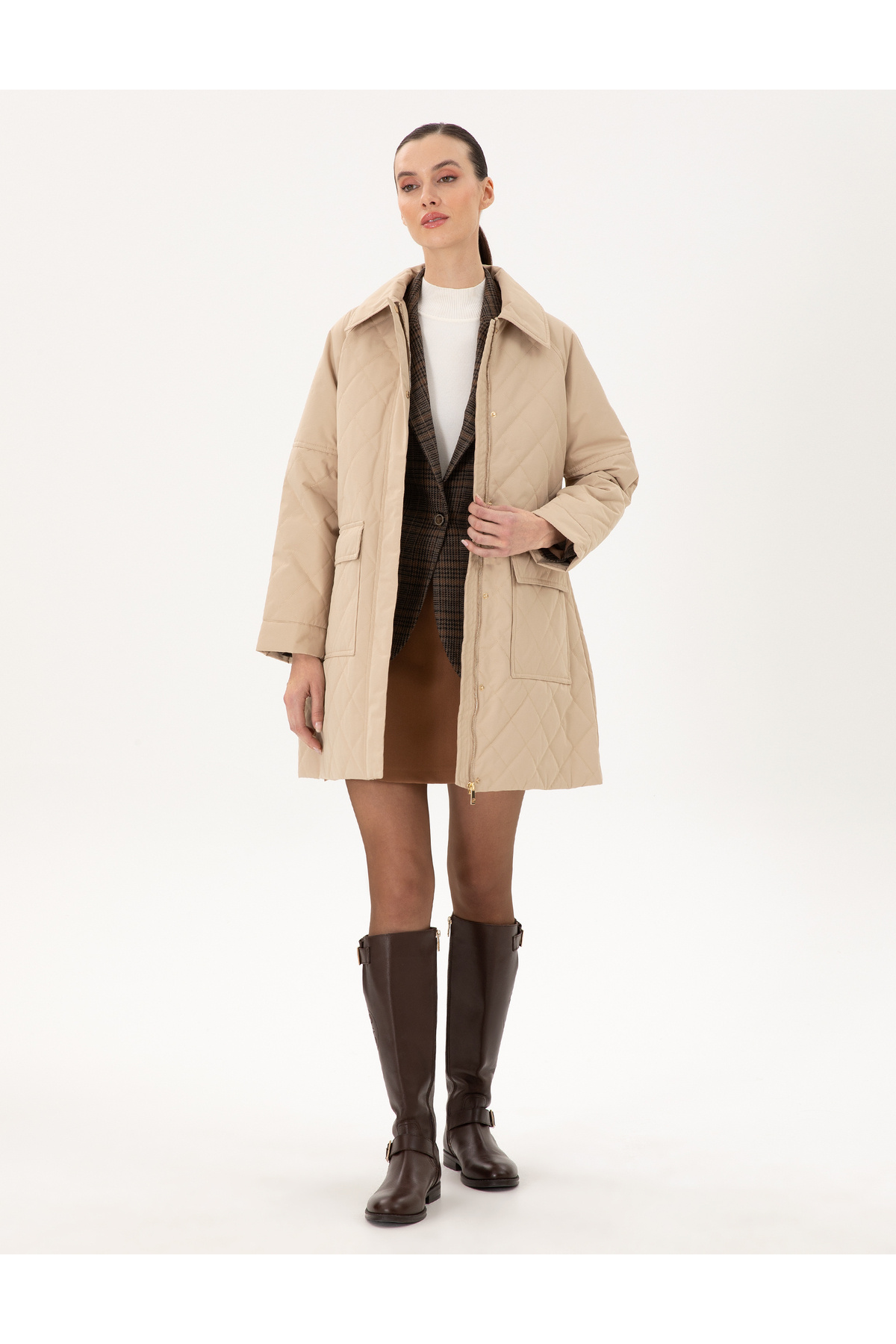 Pierre Cardin Bej Regular Fit Kaban 50295136-VR011 görsel 4