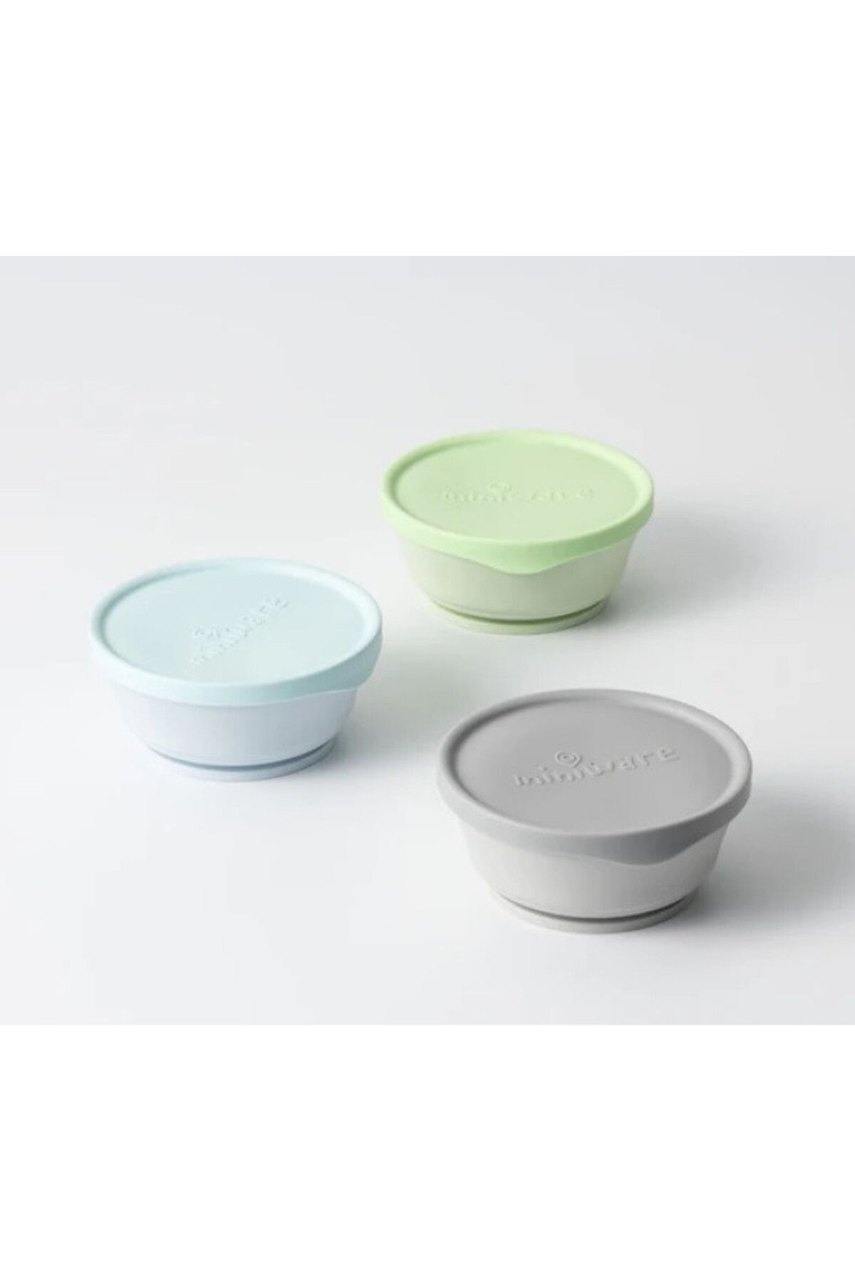Miniware-Set 3 boluri cu capac Miniware, 100% din materiale naturale biodegradabile 2
