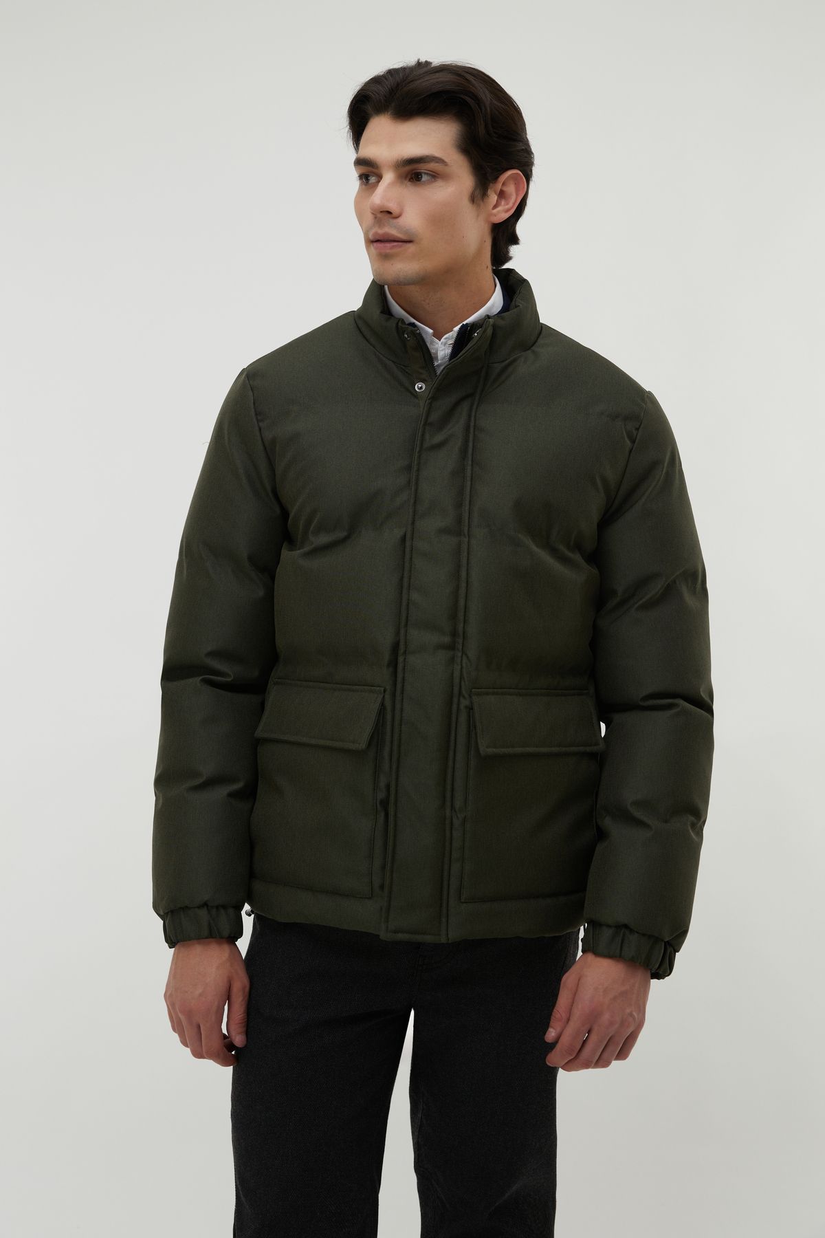 Mudo-Stand Collar Puffer Jacket 2