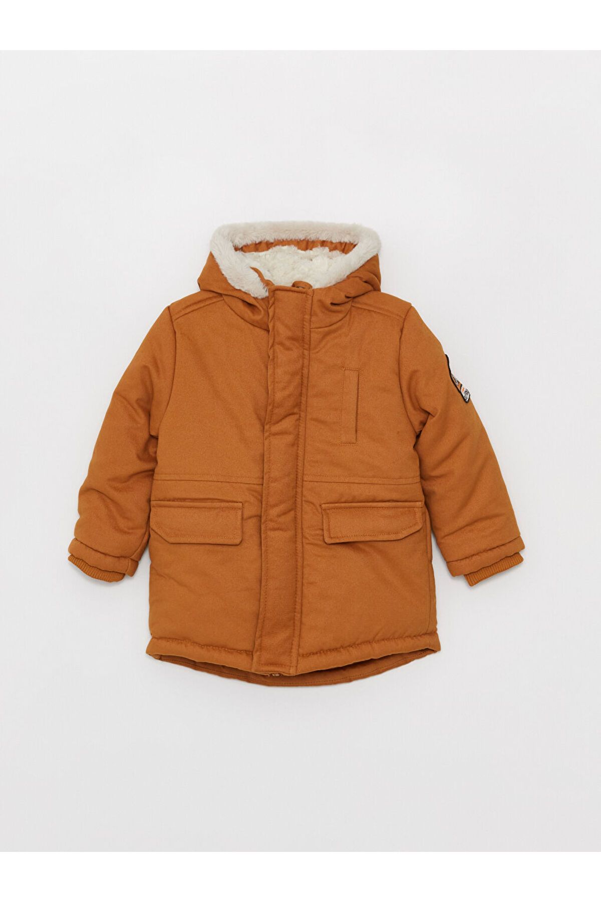 LC Waikiki-Lcwk Hooded Long Sleeve Baby Boy Parka 1