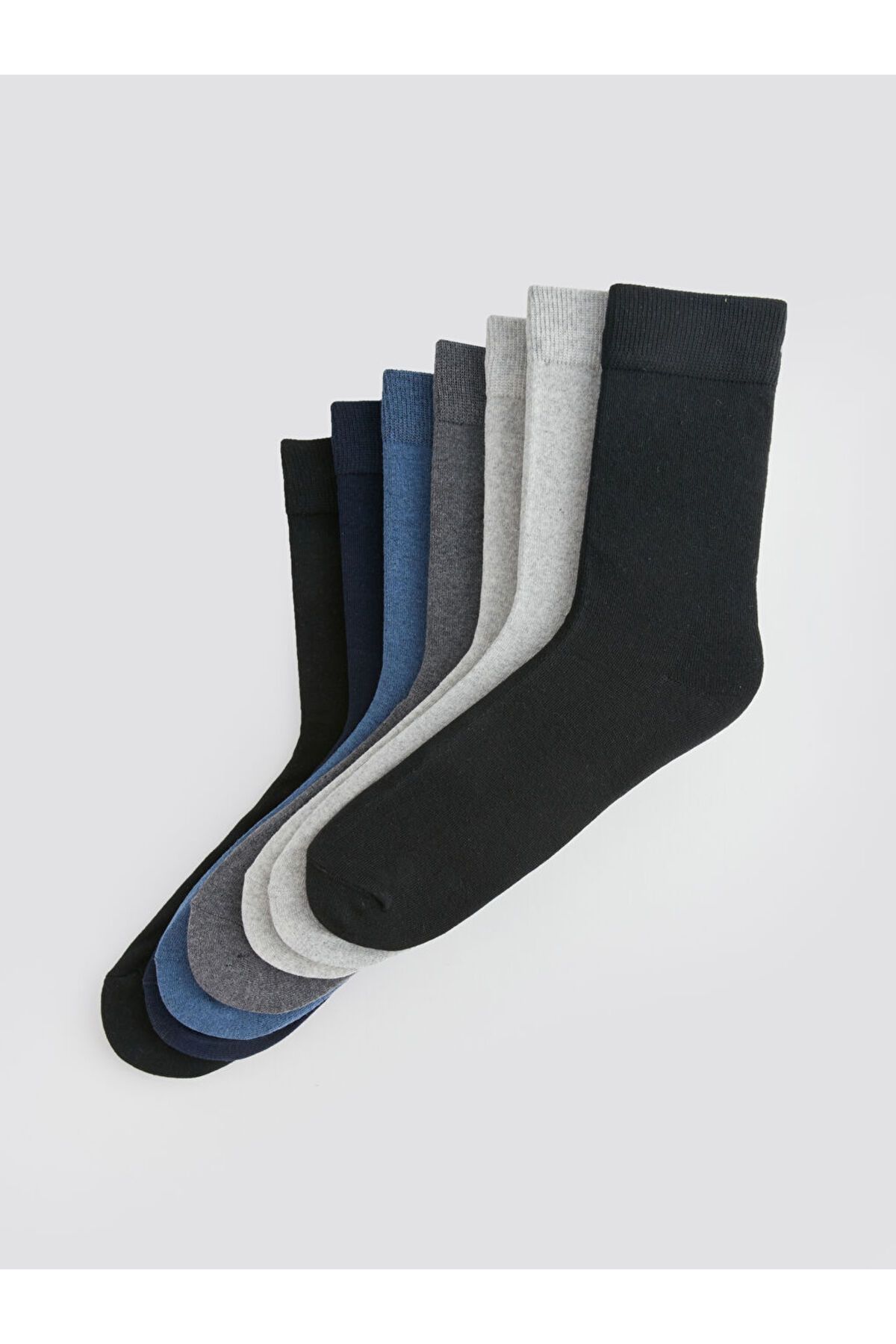 LC Waikiki-Men's Socket Socks 7-Piece - W37852Z8 2