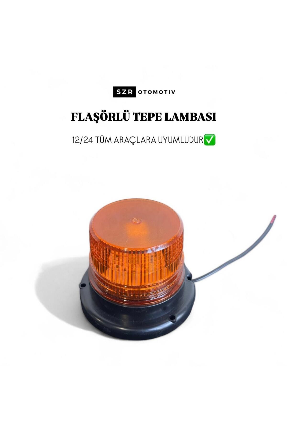 Akyol Tepe Lambası Flaşlı 12/24 Volt