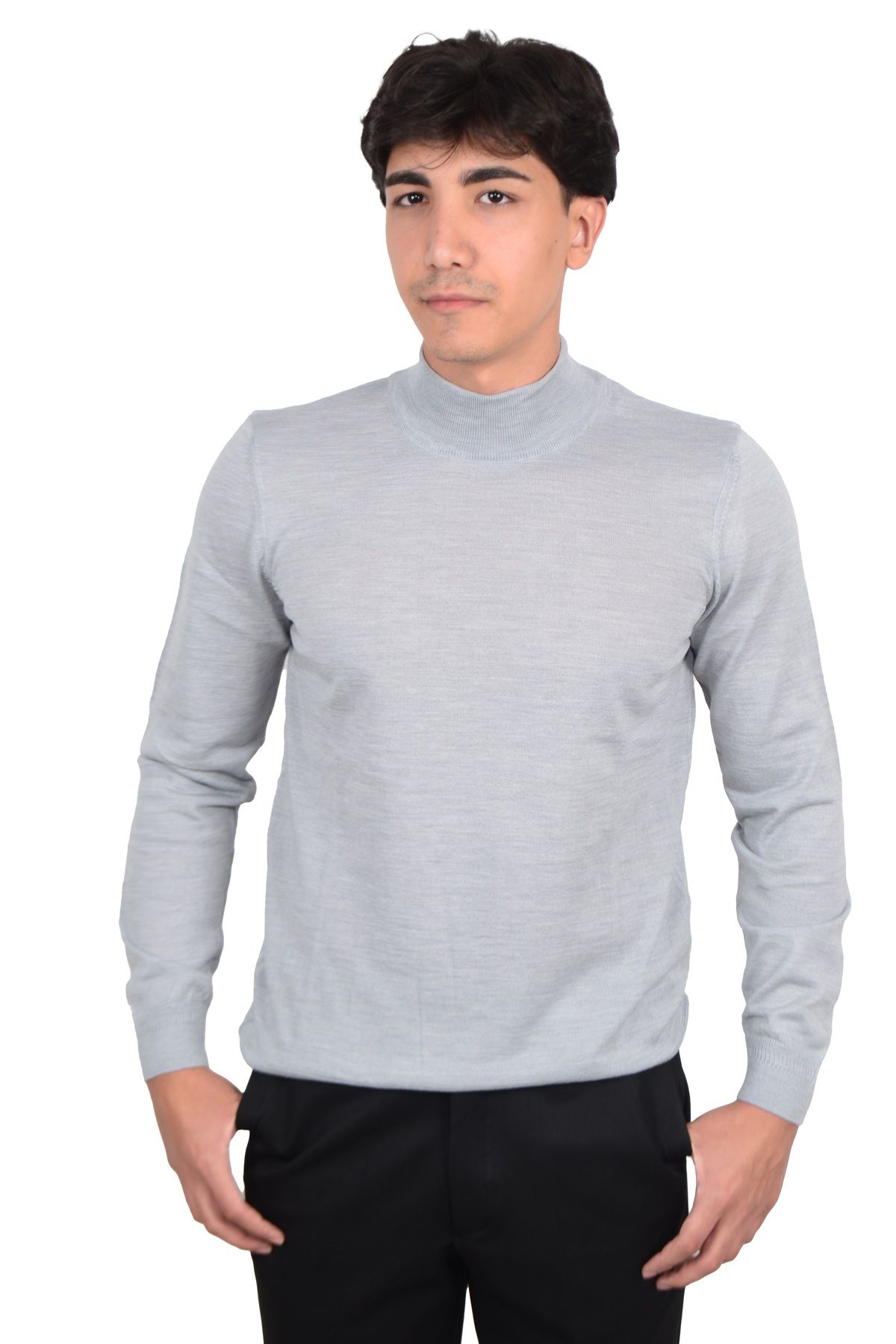 Cengiz İnler-Men's Half Fisherman Knitwear 3